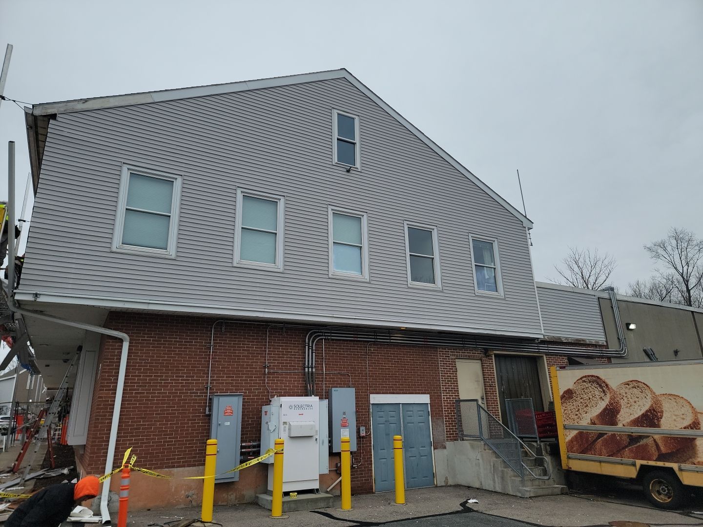 James Hardie Siding on Comercial building by UBrothers Construction