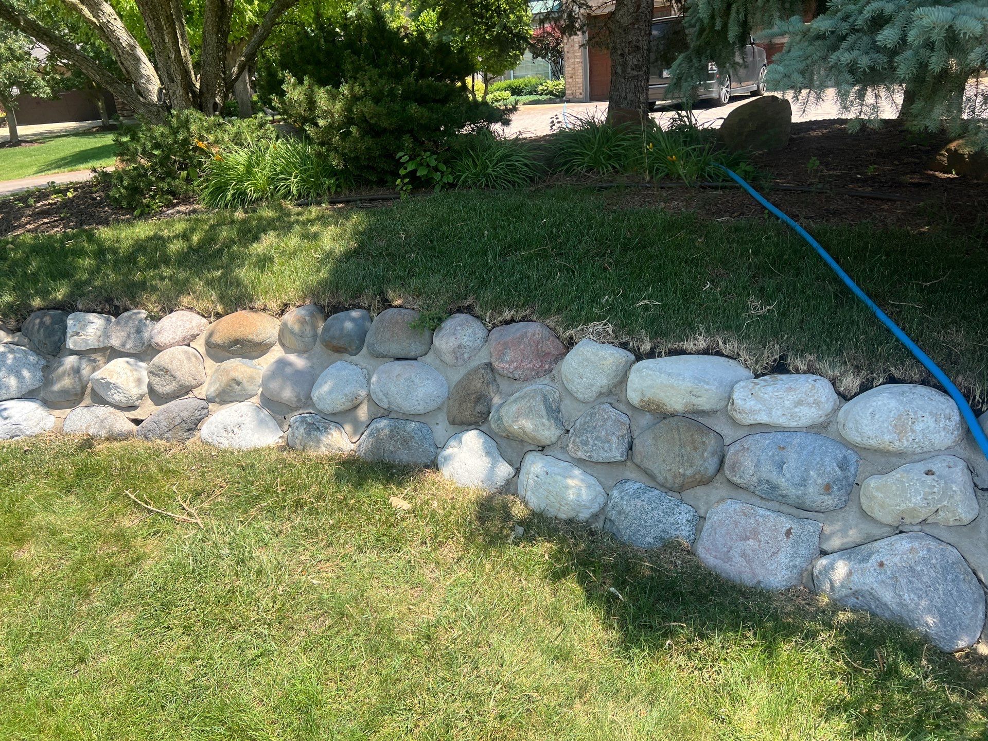 Rust removal by Northern Power Washing LLC.