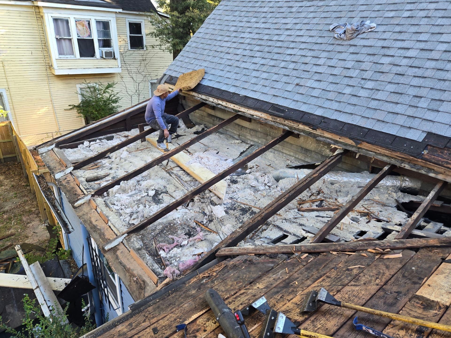 Structural Restoration and Interior Rebuild Following Memphis Storm Damage by Revival Roofing Services