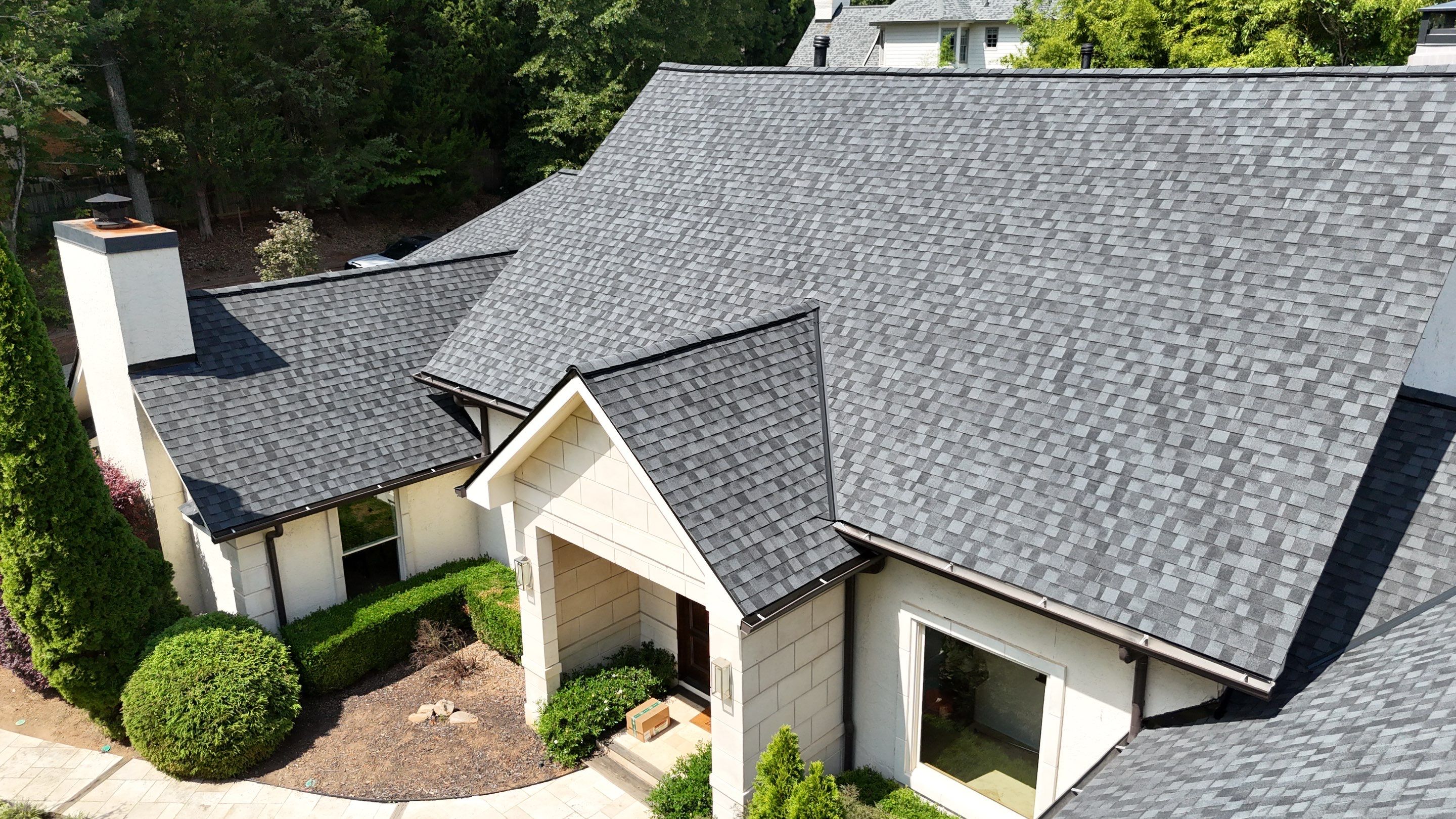 Marietta, GA Roof Replacement CertainTeed Landmark Pro Max Def Moire Black by Reset Roofing