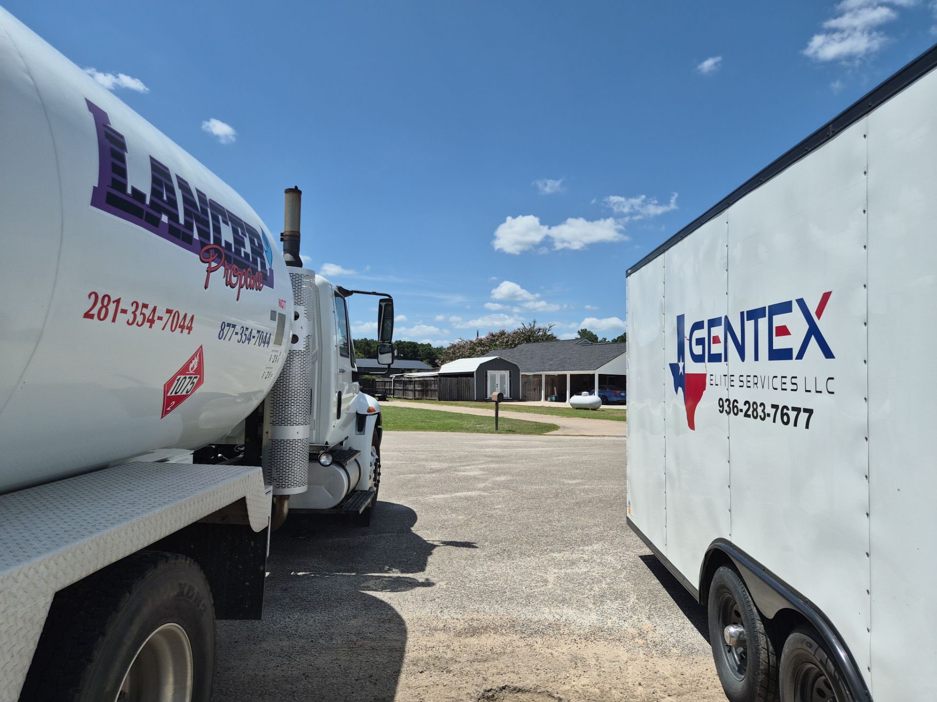 Kohler Standby Generator Installation with Propane Connection in Cleveland, Texas by GenTex Elite Services
