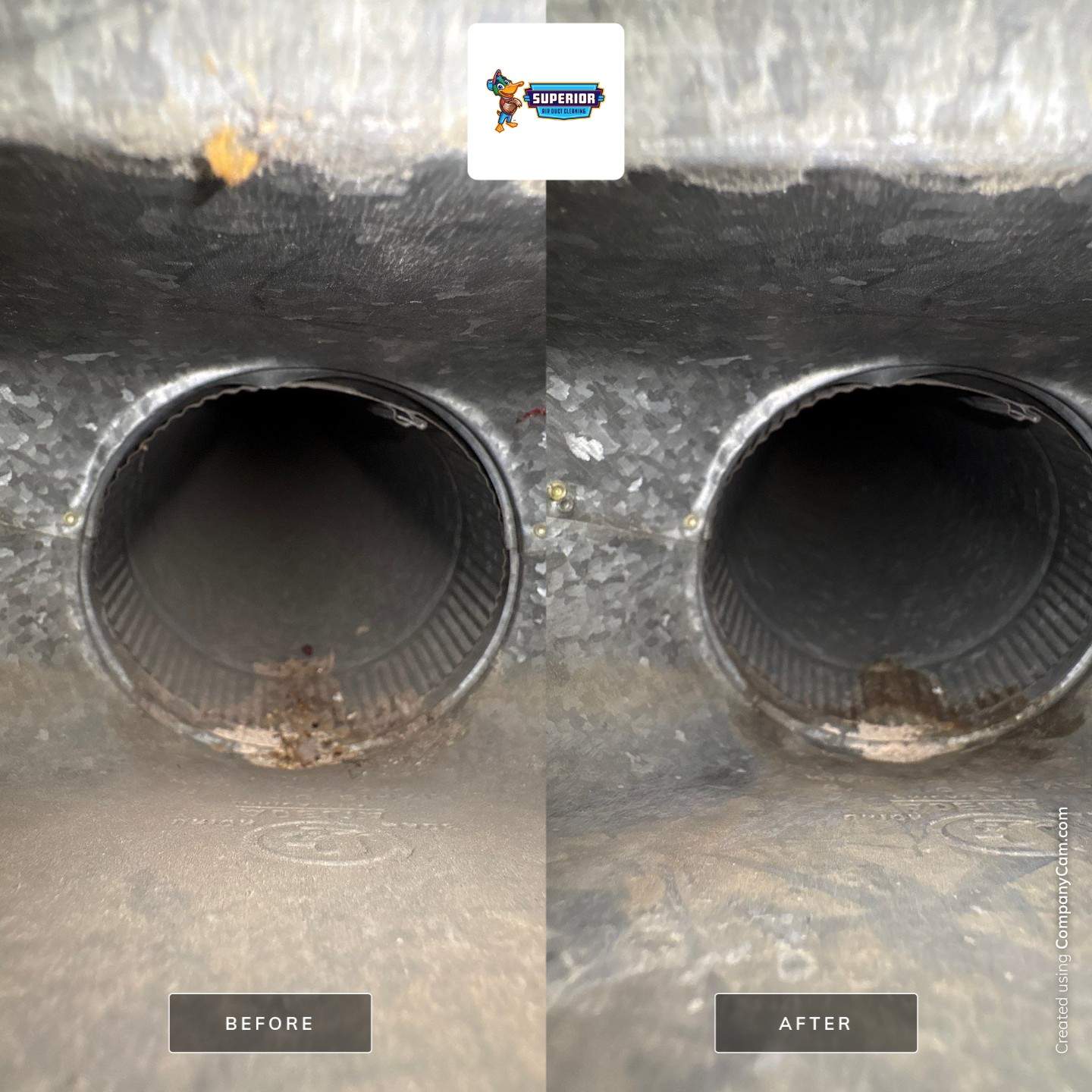 Air Duct Cleaning With a Vacuum Truck in Baden, PA by Superior Air Duct Cleaning