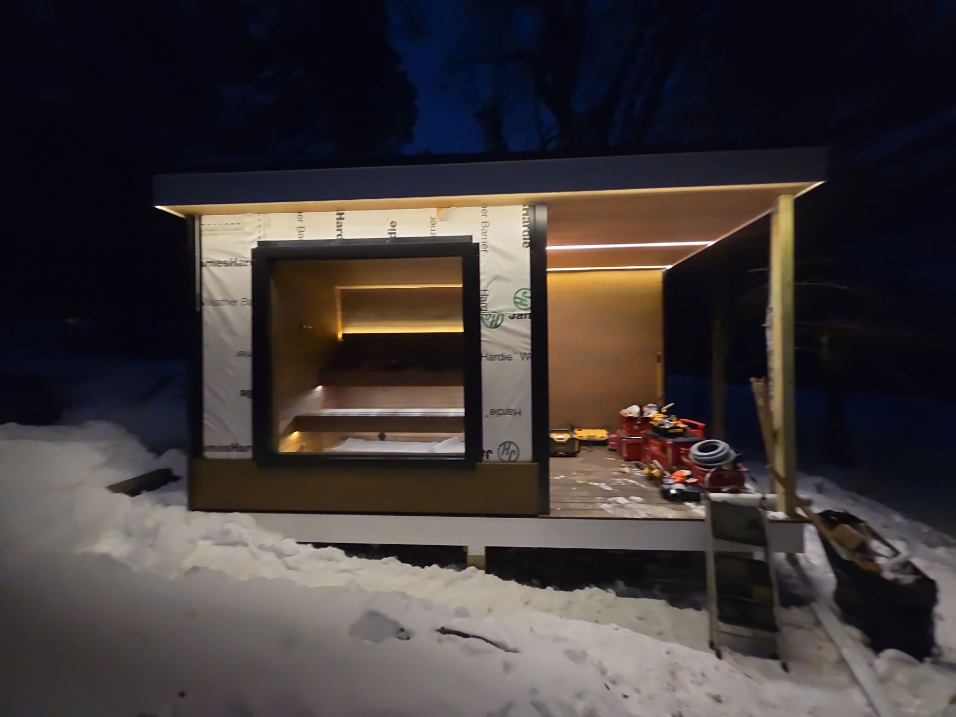 Sauna Project in Sudbiry Ma by UBrothers Construction
