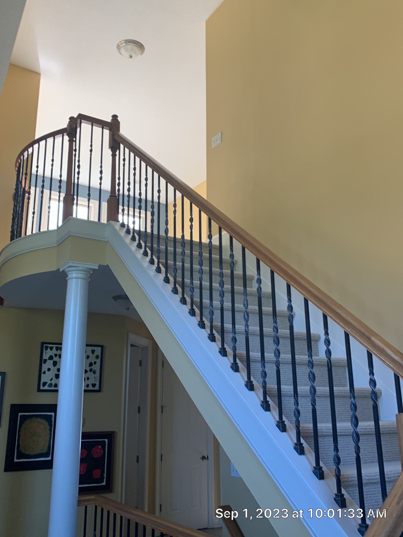 Orange Town Home by Best Buy Painting 