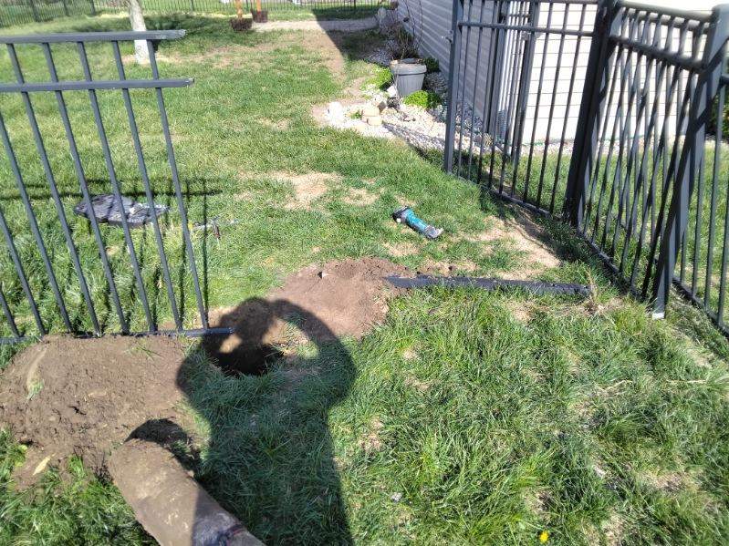 Ornamental Fence Post Connection Repair - Belleville, IL by Legendary Services Company LLC.