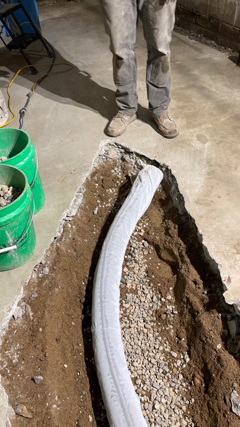Drainage Board Installation in Shoreview by Waterproofing Northeast