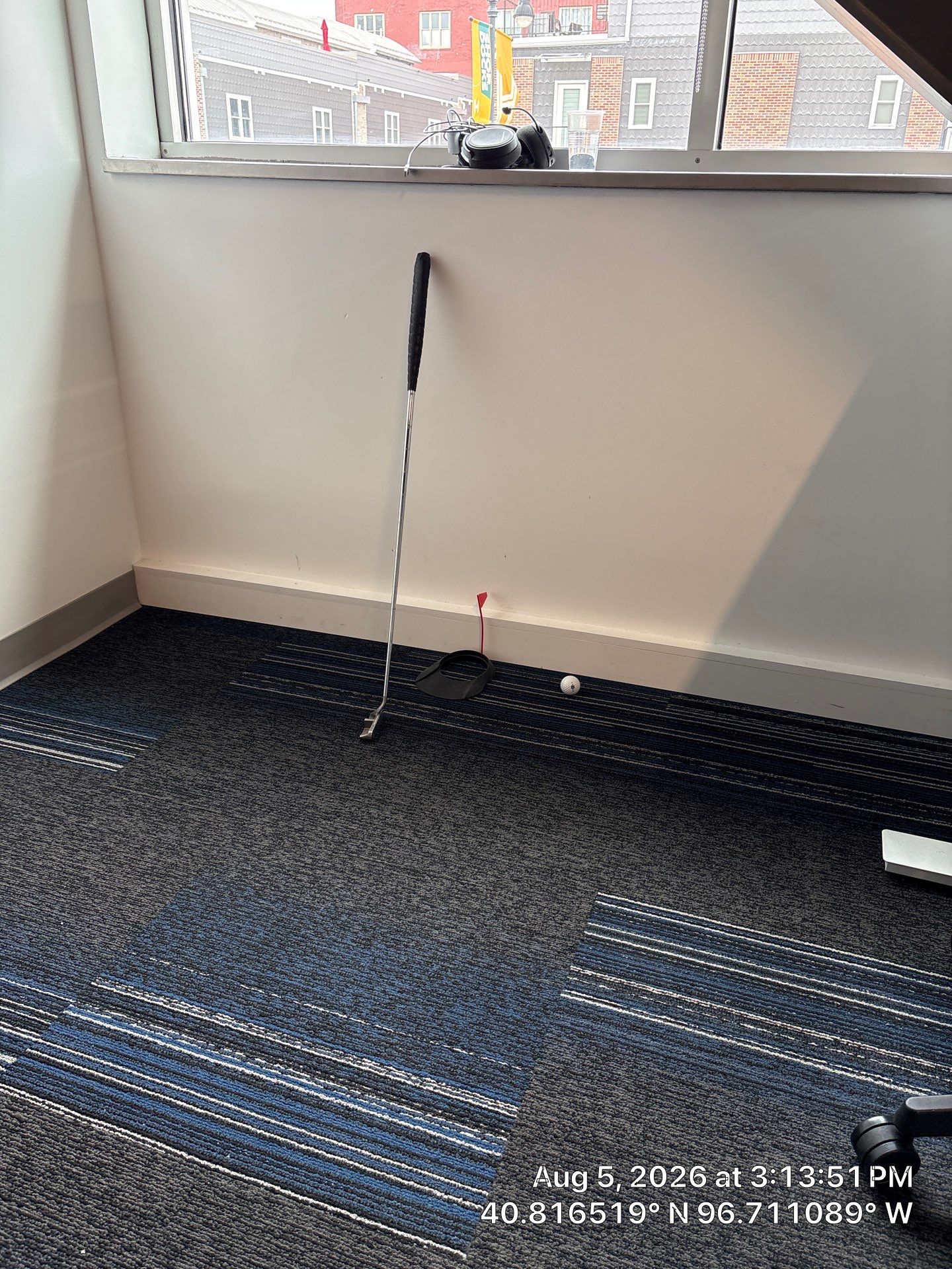 Modern Office Interior Update Featuring Custom Carpet Tiles in Lincoln by CompanyCam Sales Demo