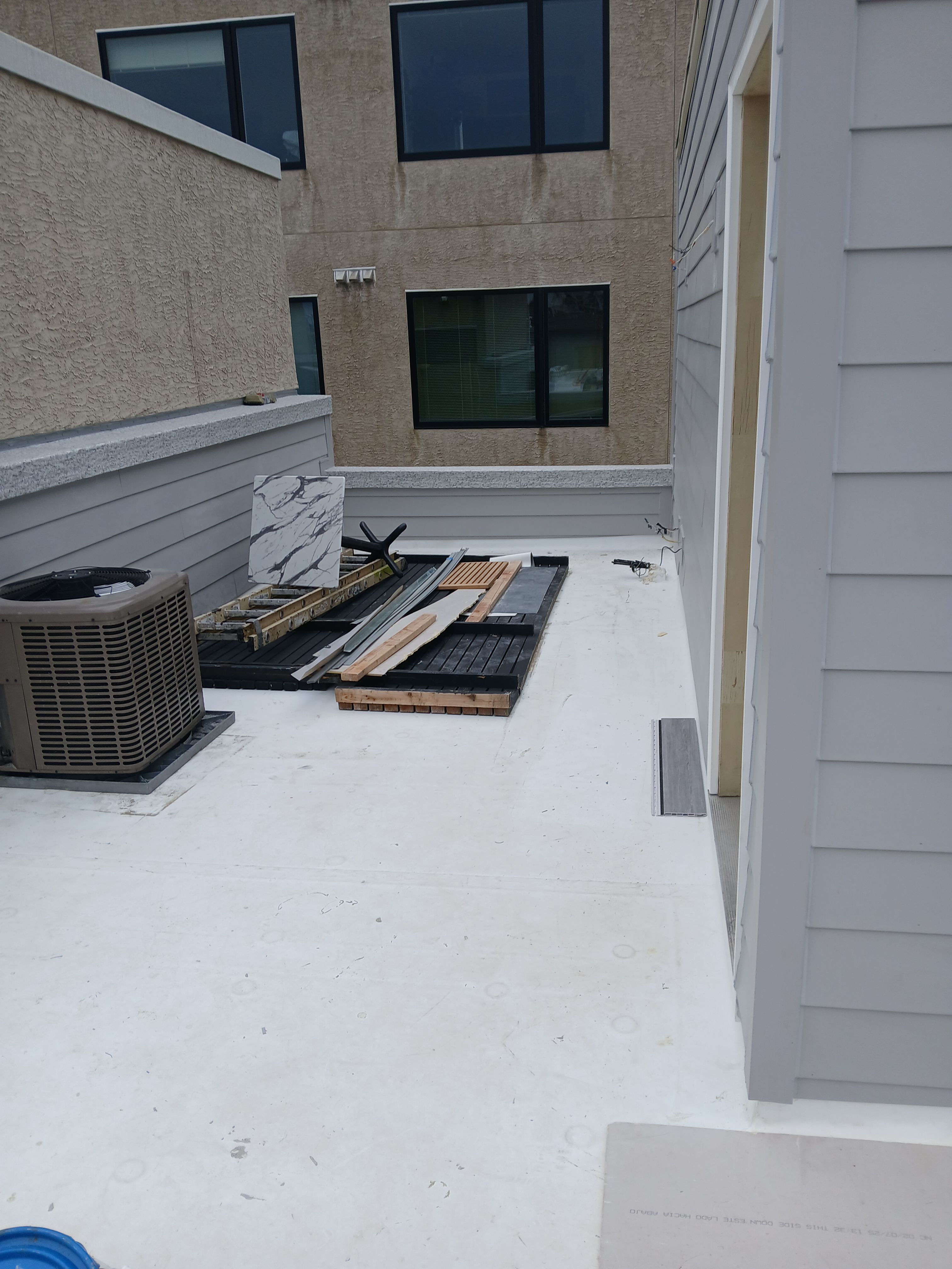 Stucco & Fiberglass roof replacement by Philadelphia Quality Roofing