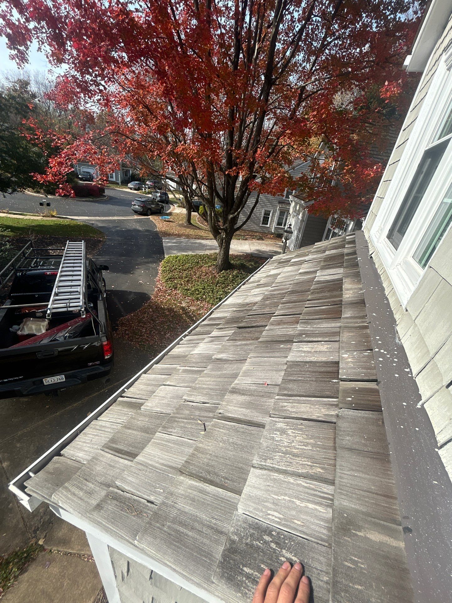Reston :  Residential Roof Replacement with Brava Synthetic Cedar Shake Class C Natural  by RM Banning, Inc.