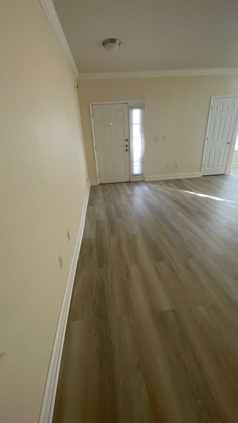 Home Remodel using LVP Flooring and Cabinets by HandyMangum