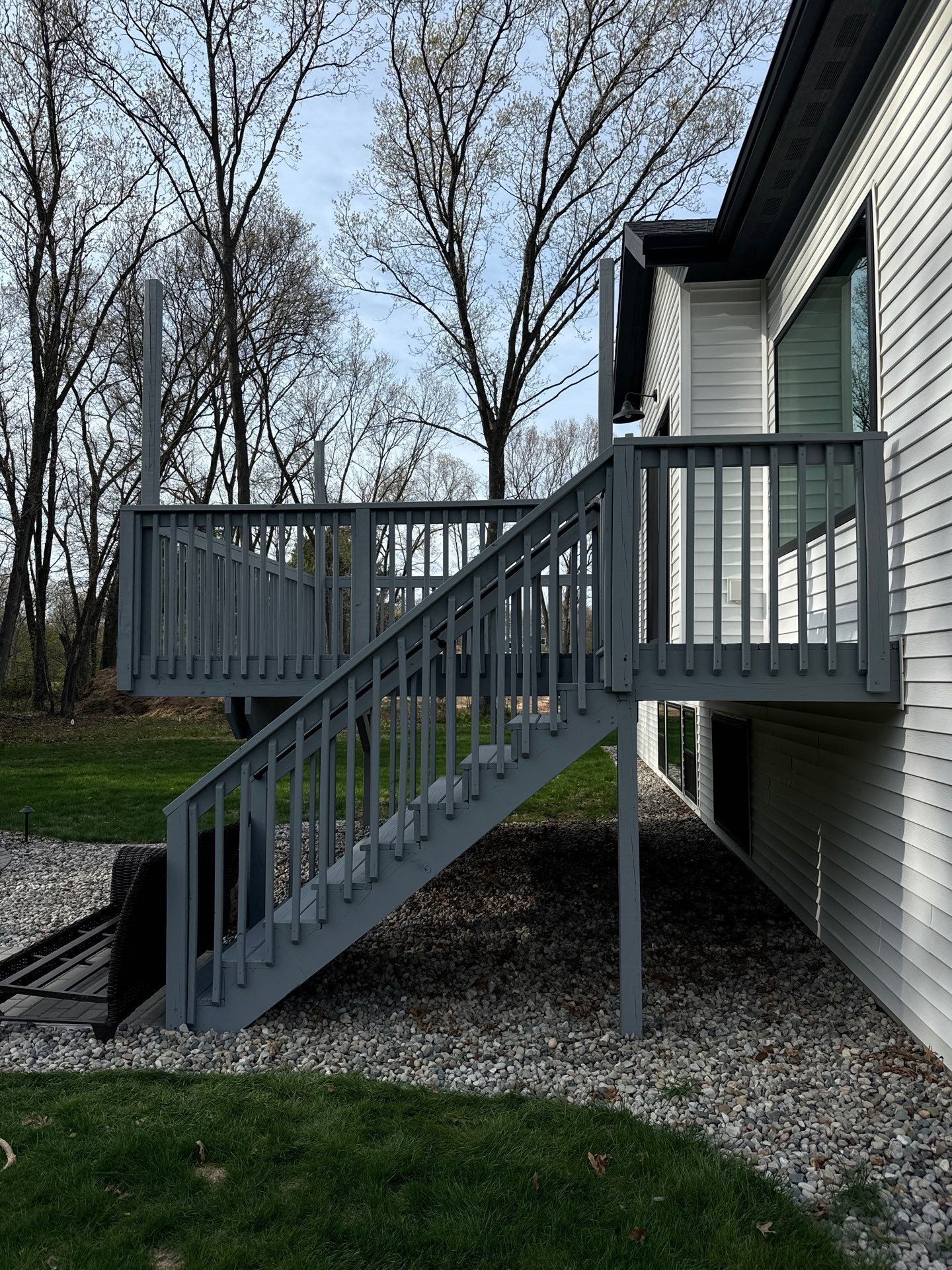 Deck Staining, Repairs & Sunshade Installation by Gordon Painting