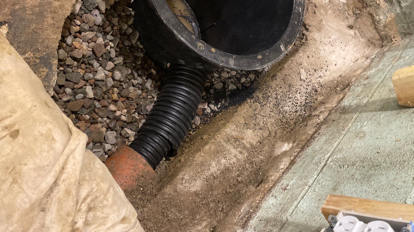 Sump Pump & Buried Discharge in St. Anthony, MN by Waterproofing Northeast
