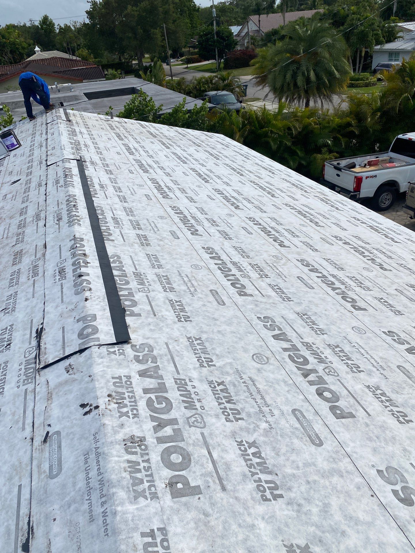 Residential Roofing Installation using WestLake Roofing Tile by BLUES BROTHERS ROOFING