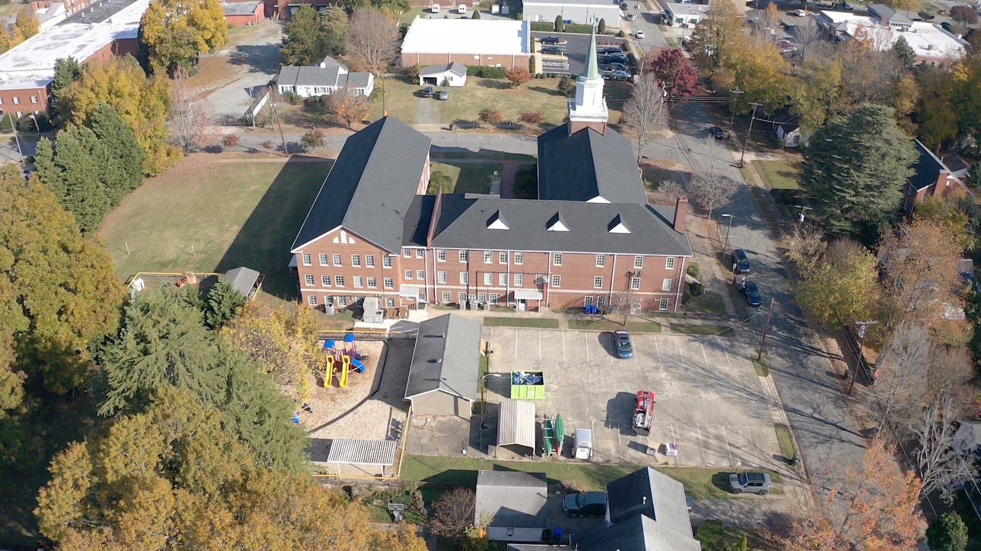 Mebane United Methodist Church by Just In Time Roofing and Restoration