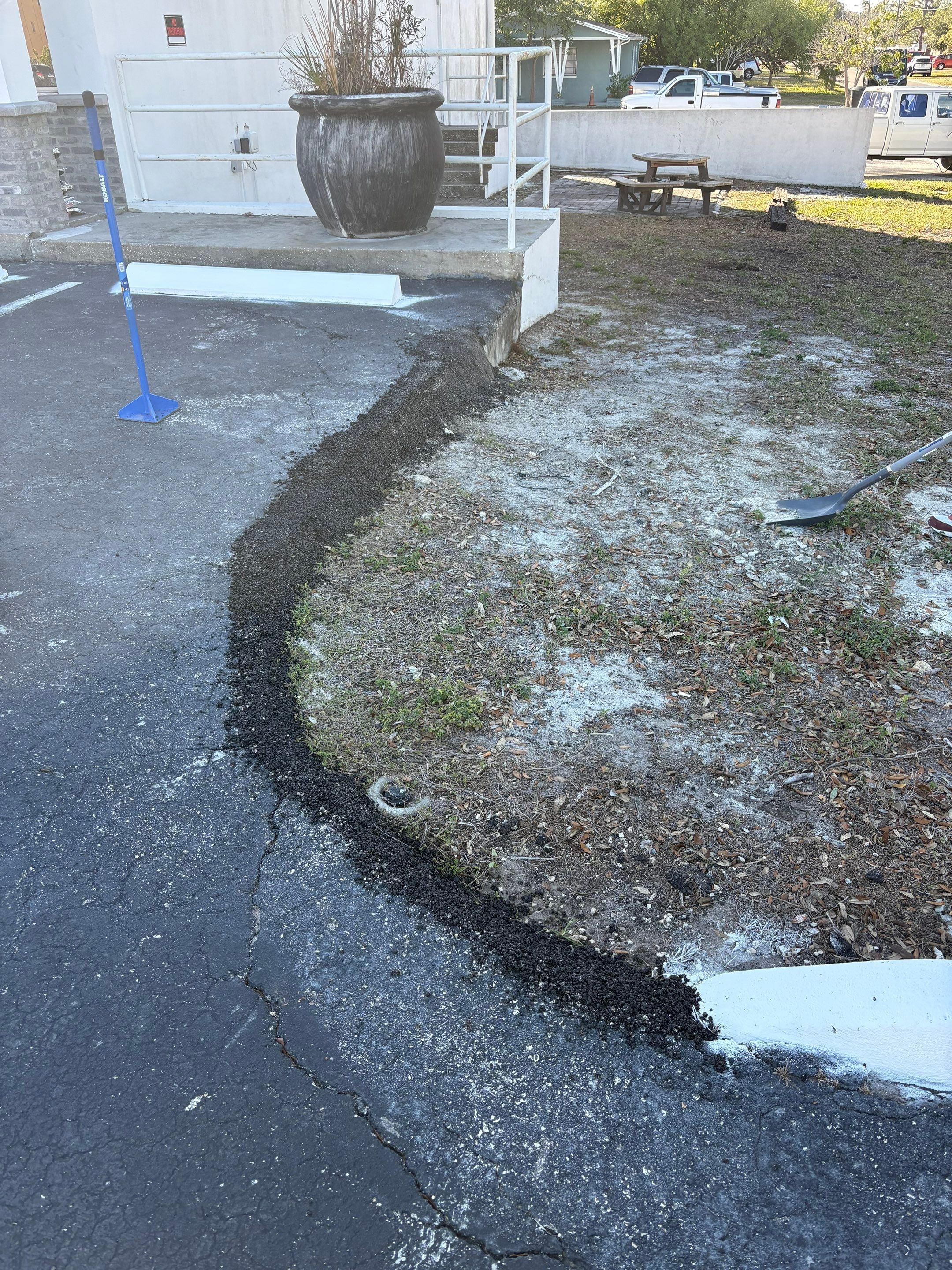 Project in St. Petersburg, FL by Sun Coast Sealcoating 