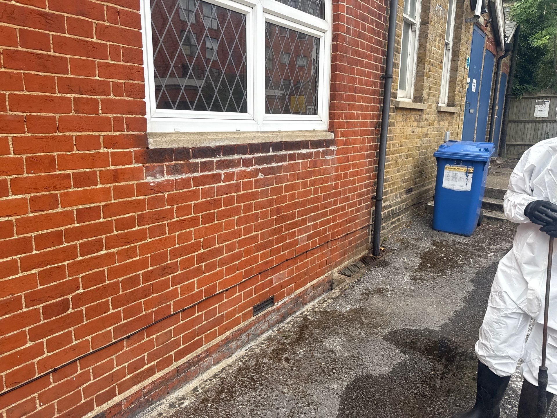 Epsom Baptist Church by Ges Exterior Cleaning ltd