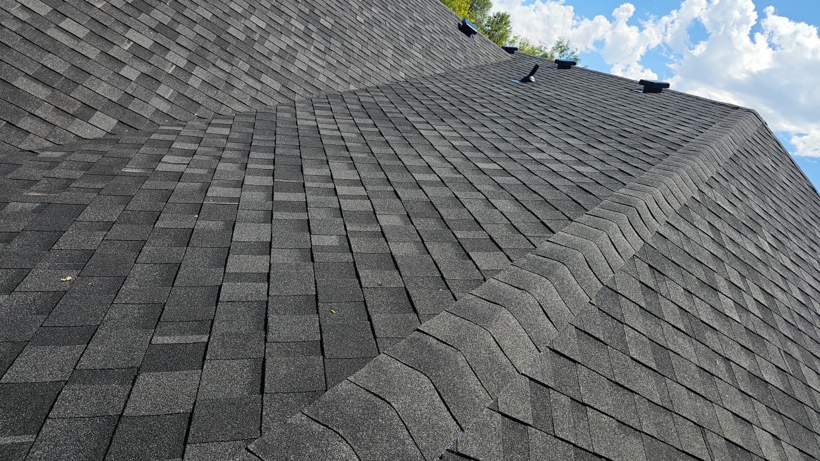 Complete Residential Roof Replacement Featuring Gray Architectural Shingles in Meridian by Olive Roofing
