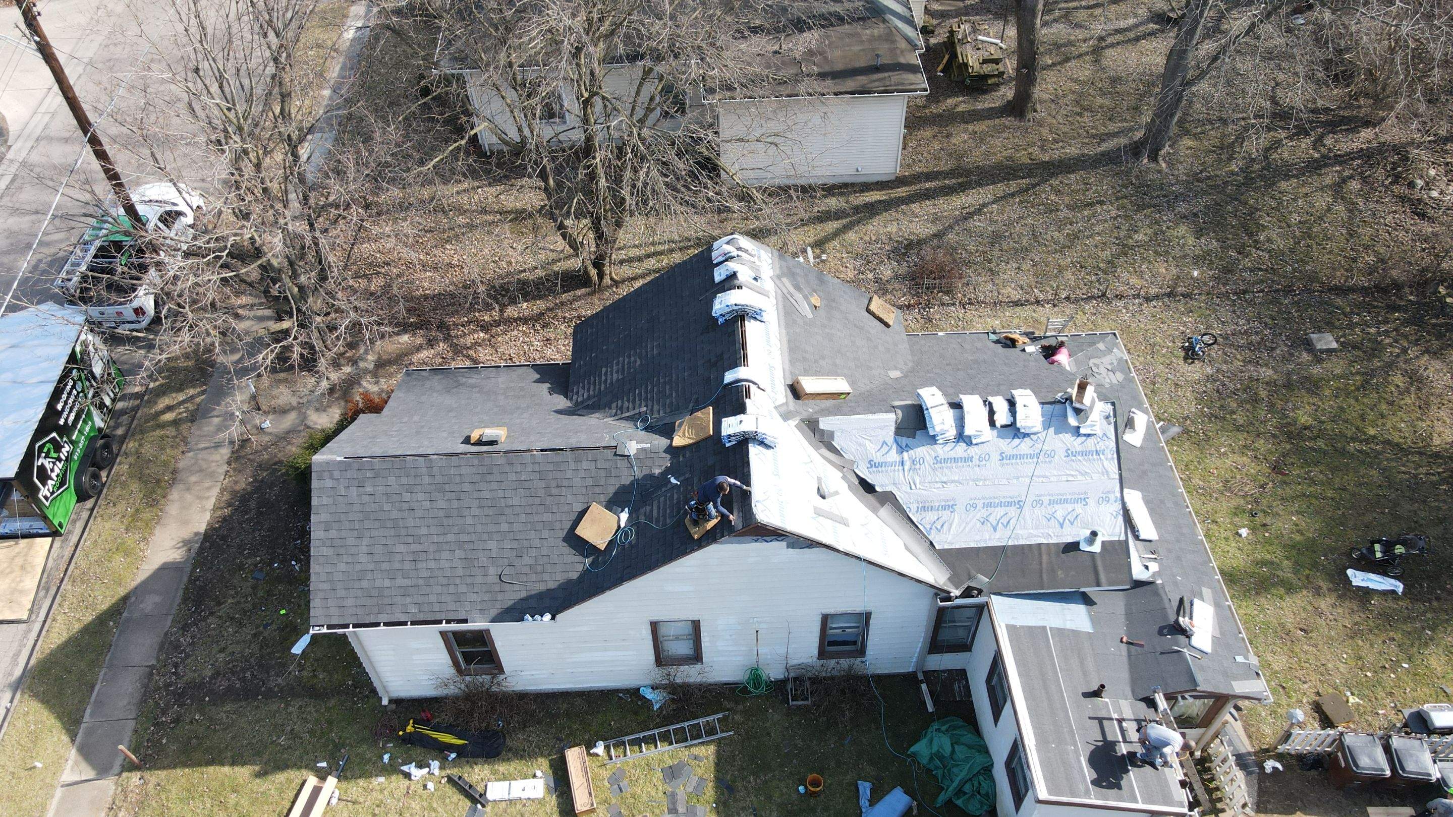 3 Layers and full Re-Deck!!!! by Tamlin Roofing