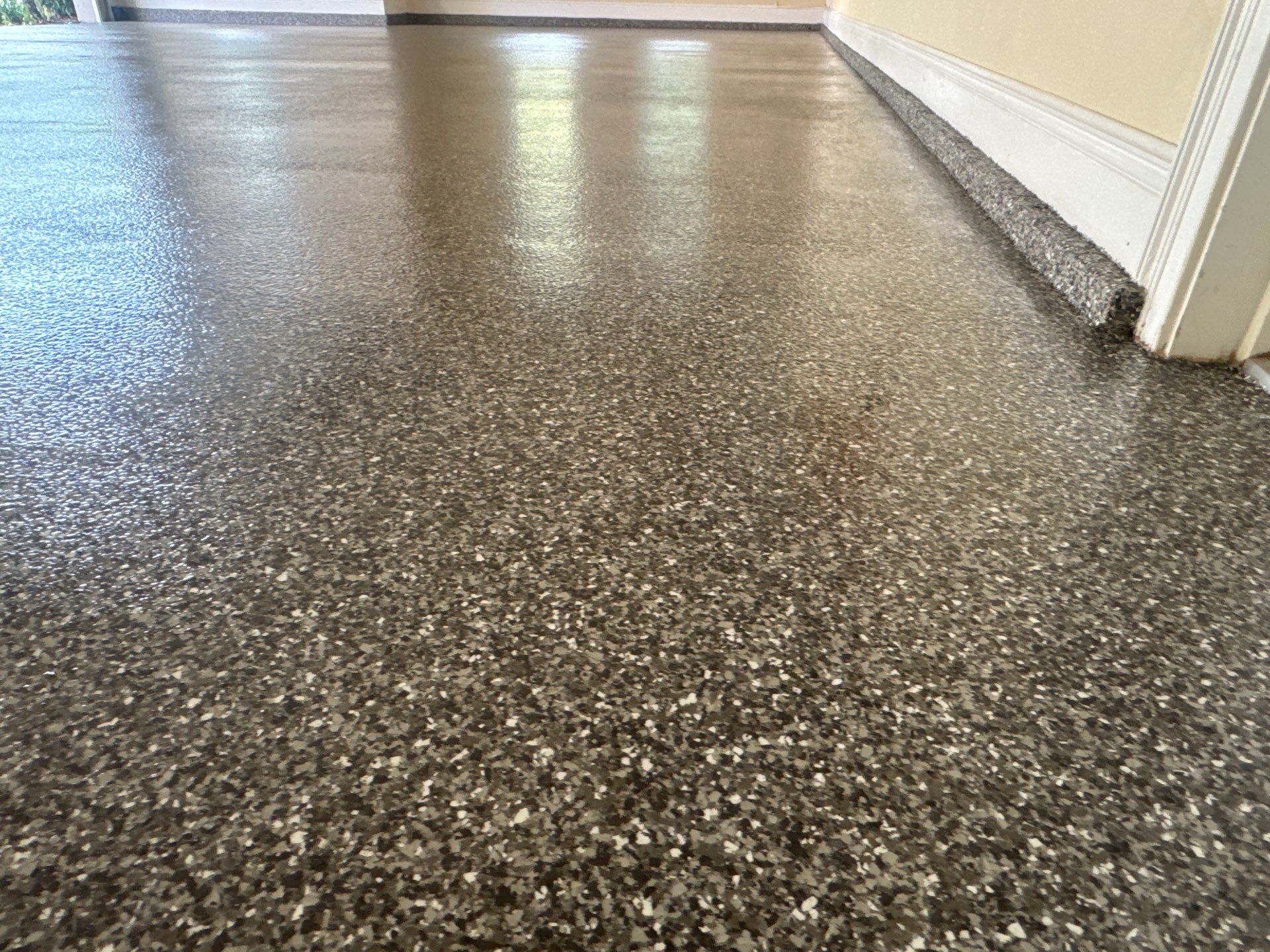 Garage Project in Gainesville, FL in Silver Creek by Cross Creek Concrete Coatings