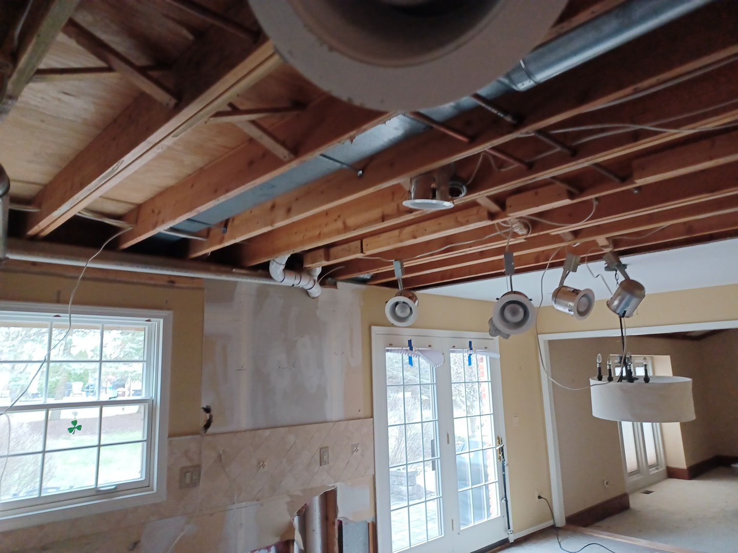 Project in Plymouth by EzDry Water Mitigation & Property Restoration