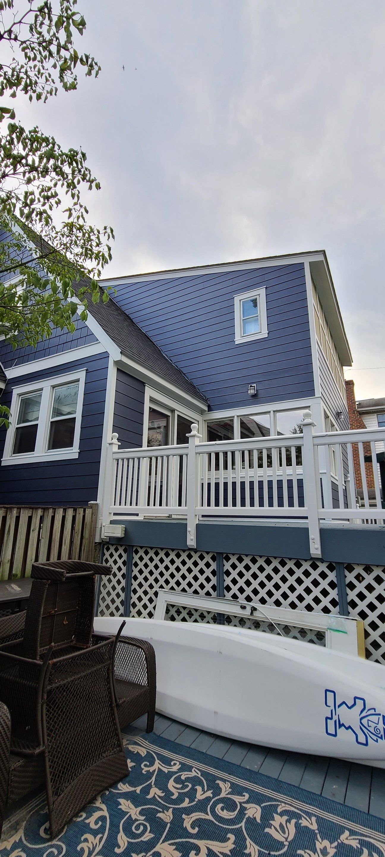 Siding replacement using James Hardie Siding by Window Depot of Annapolis