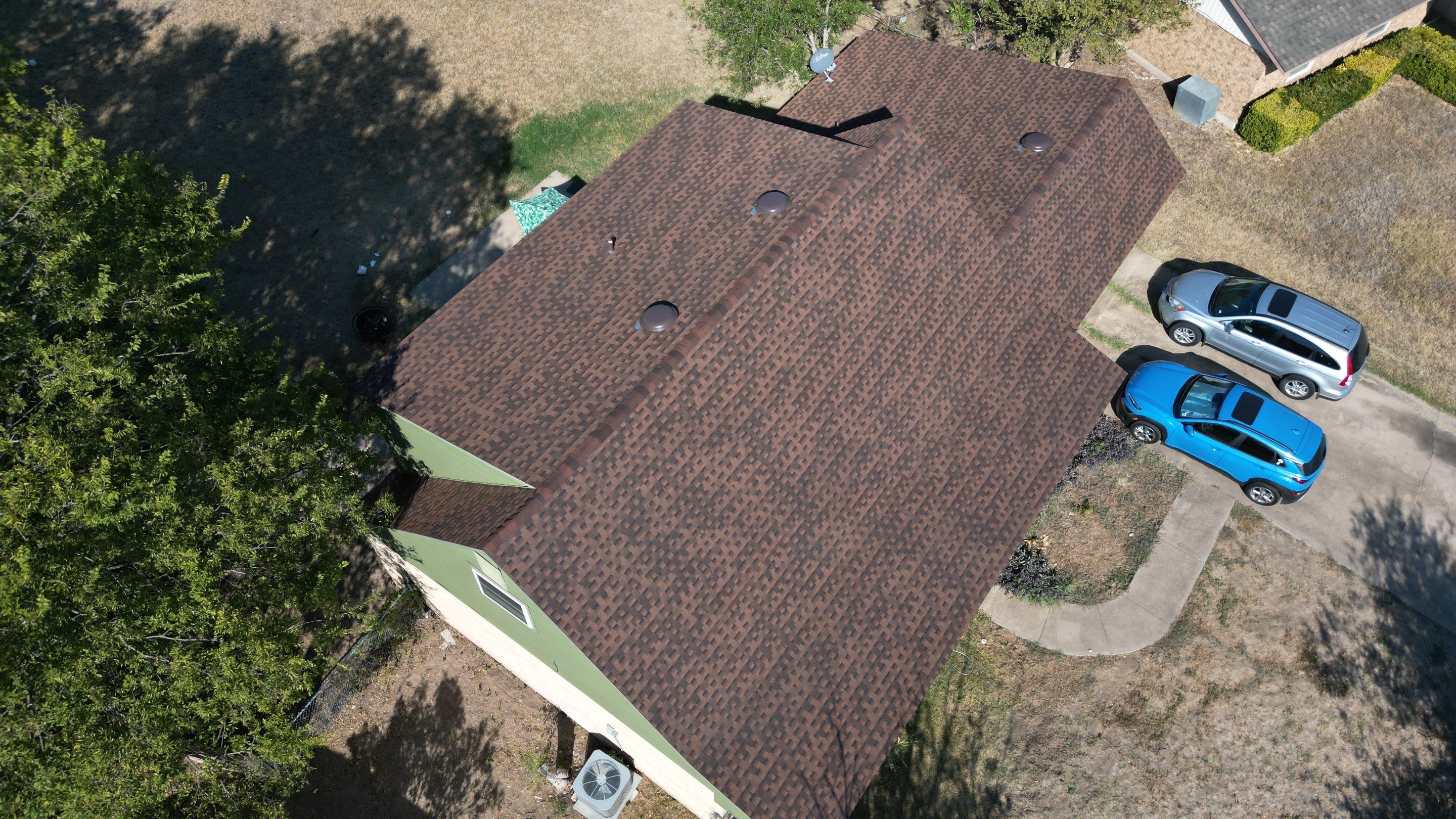 Temple TX — Hail Damage Roof Replacement & Decking Repair, West Temple by ROAM Roof & Solar