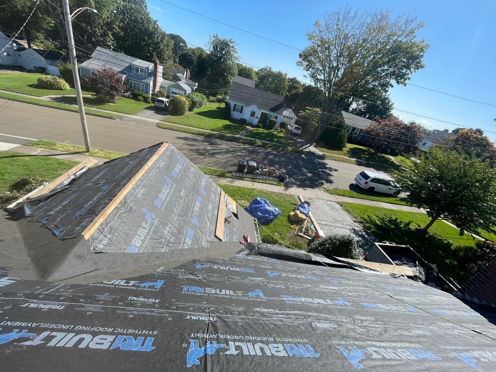 Residential Roofing Installation using Owens Corning TruDefinition Duration AR - Onyx Black & New Siding Install using Certainteed Sterling gray by A Plus Exterior