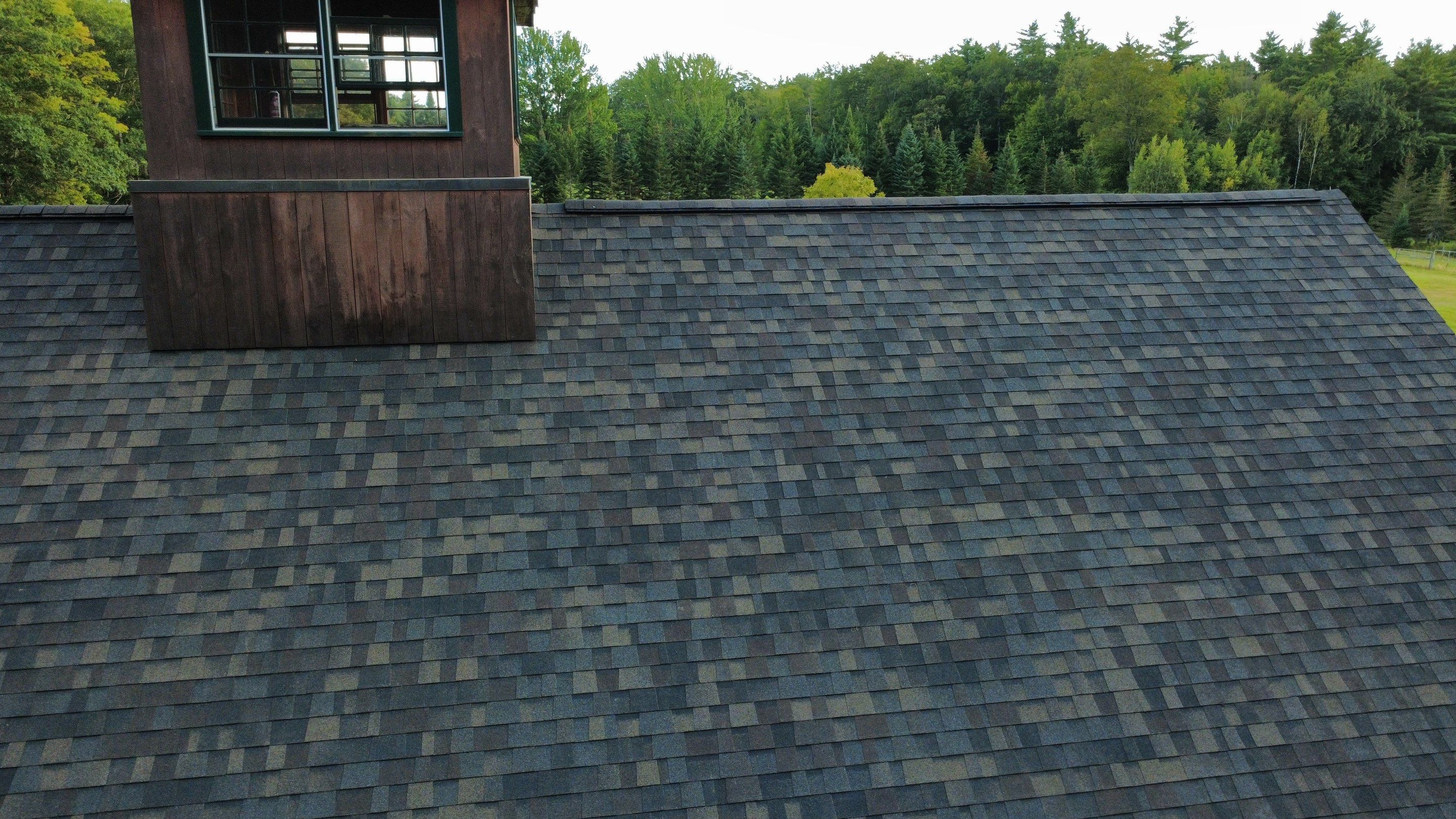 Garage & Barn Roof Replacement in Greenfield, NH | Owens Corning Shingles by Adam Vaillancourt Roofing LLC