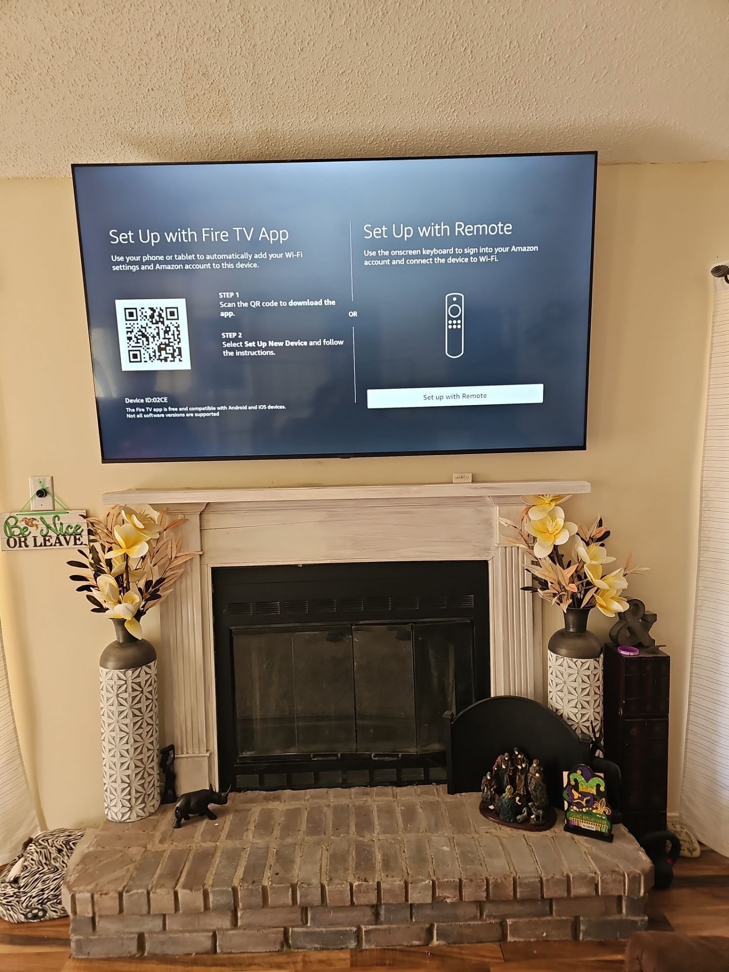 Fireplace TV Mounting Projects by Hangman Mounting & Installation 