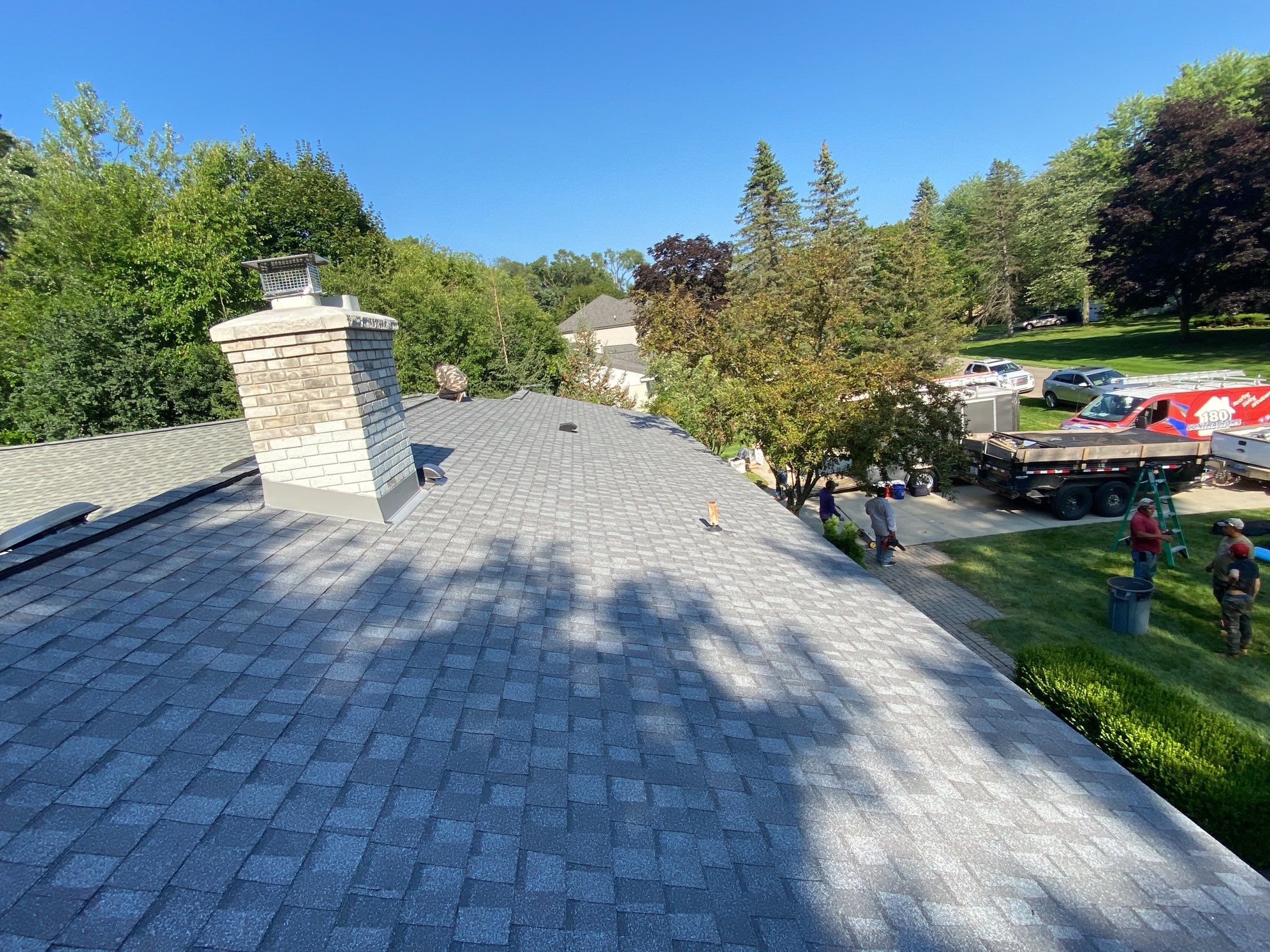 Roof Replacement using CertainTeed Landmark by 180 Contractors
