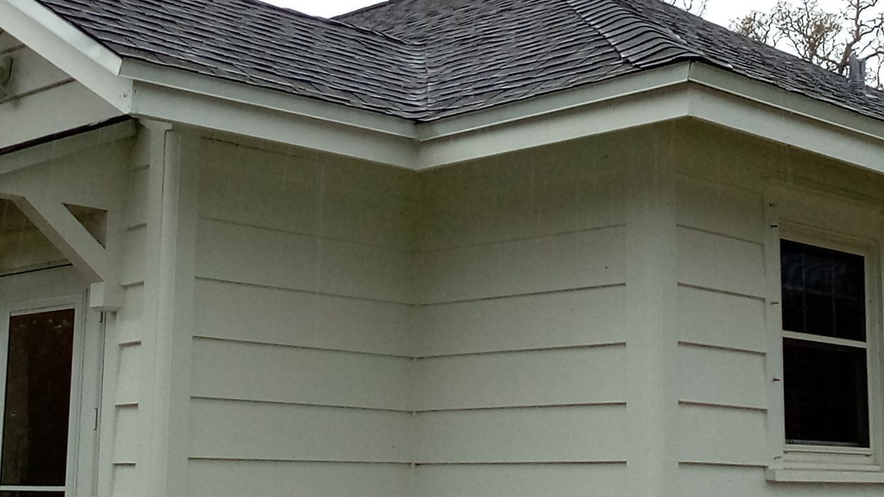 Gutter Installation using K-Style Seamless Gutters by Gutter Professors