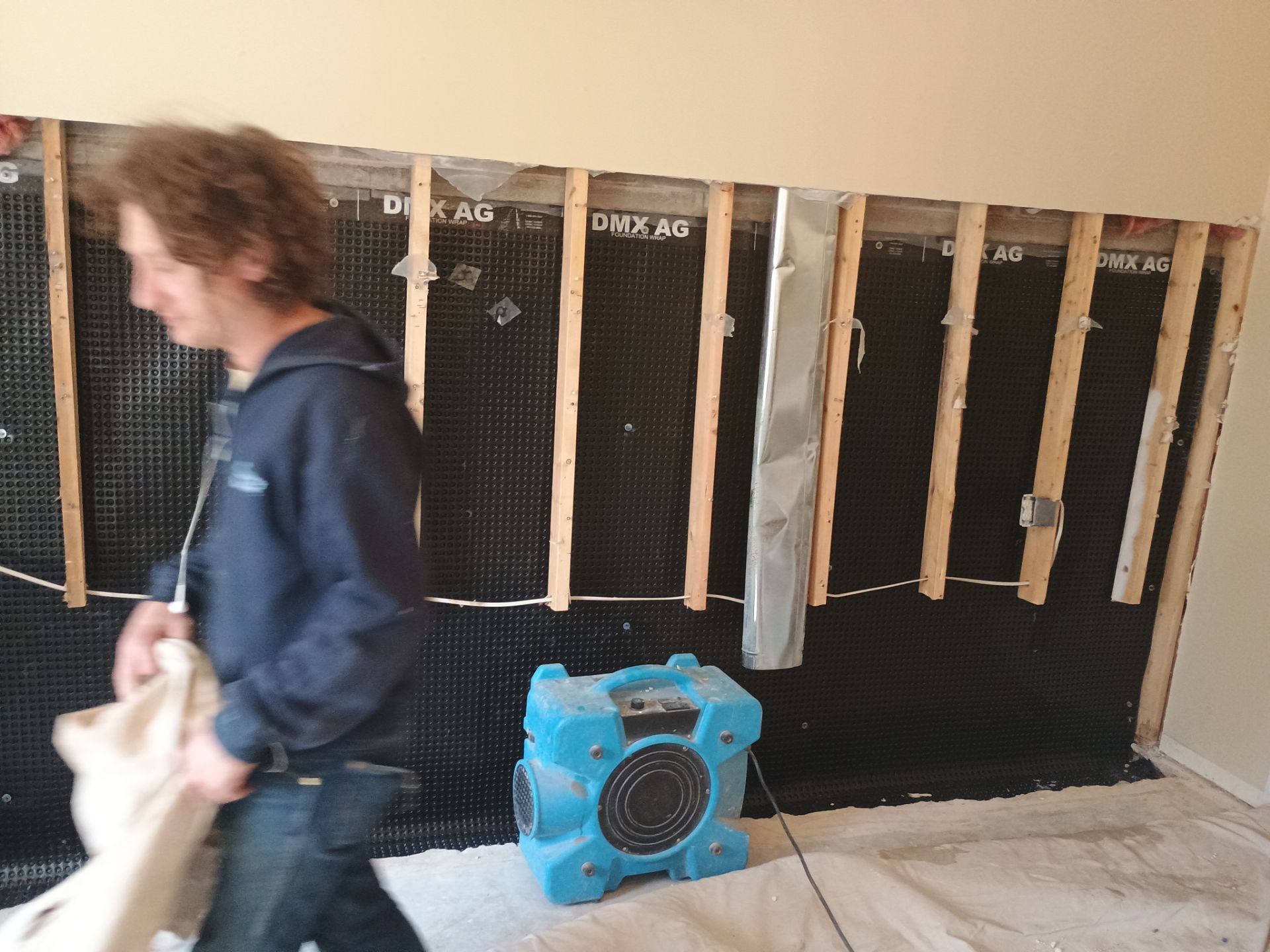 Retrofitting Drainage Board in Lino Lakes by Waterproofing Northeast