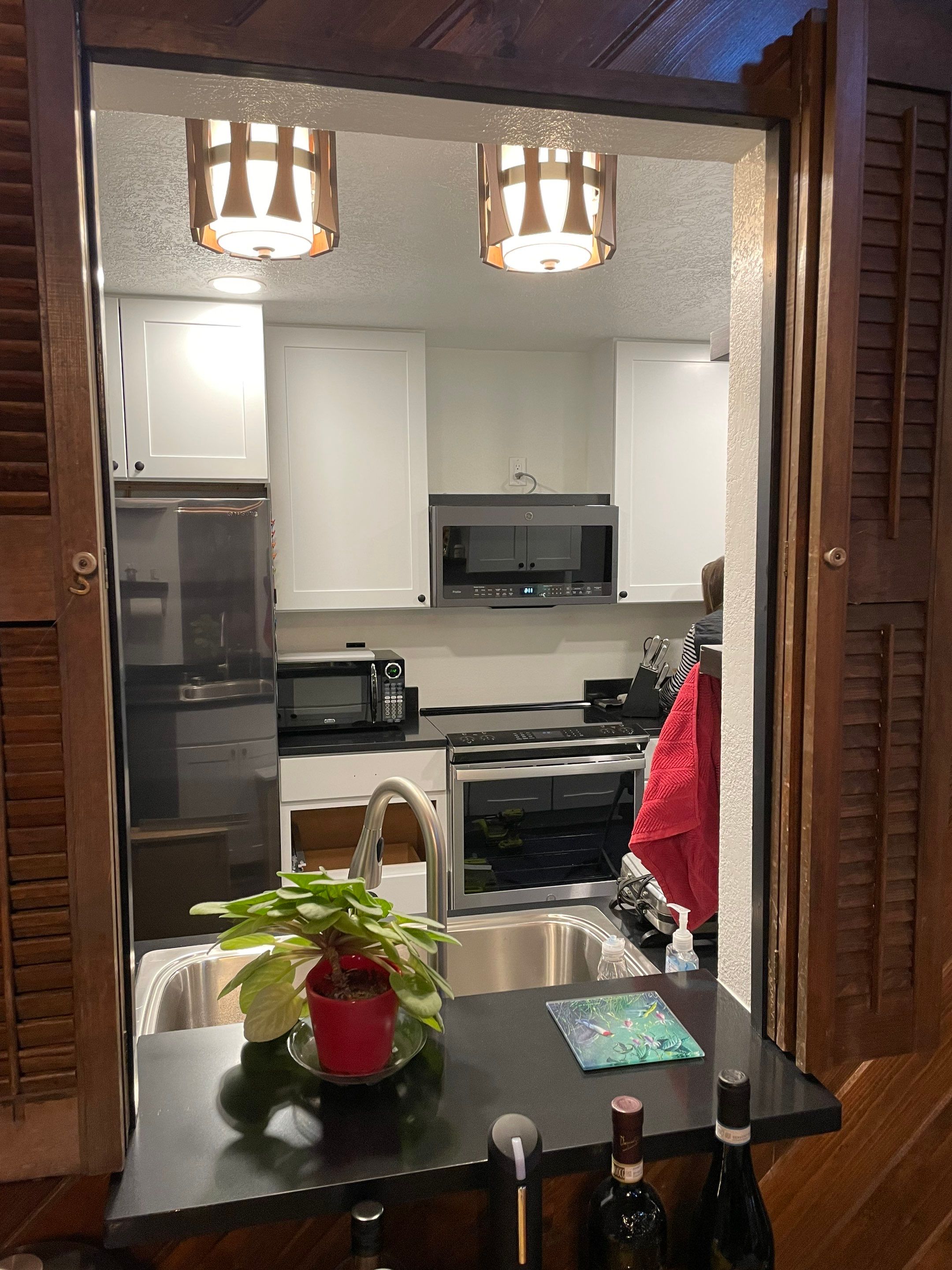 Modern Kitchen Remodel by Rio Grande Building & Storage