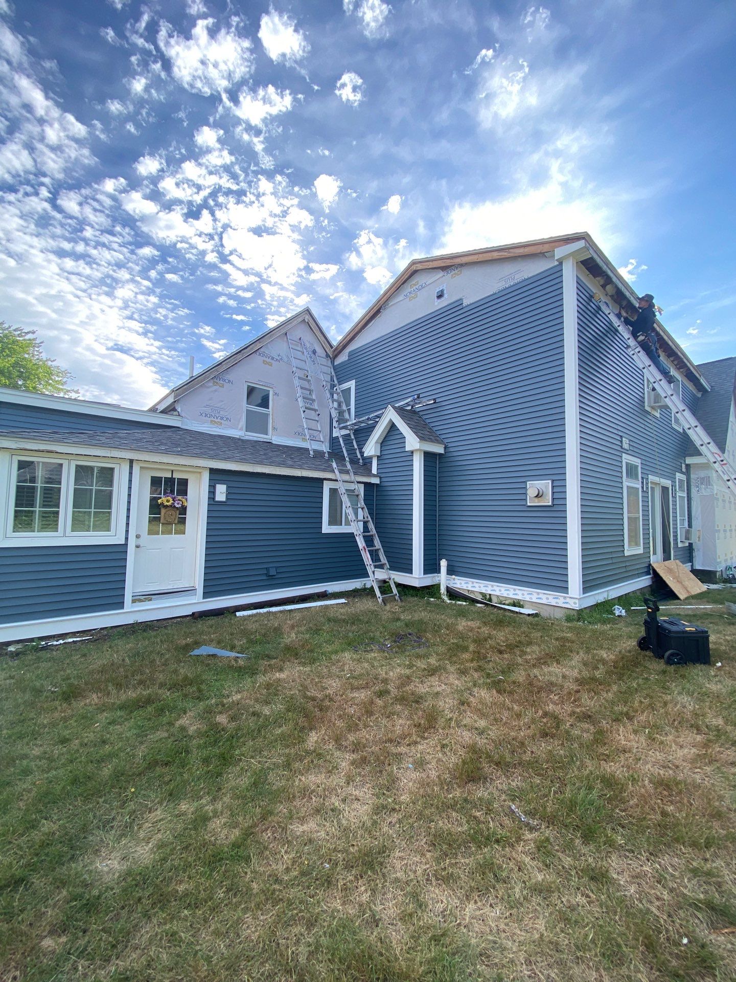 Premium Mixed-Material Siding Installation in North Billerica, MA by Mighty Dog Roofing of Greater Middlesex County