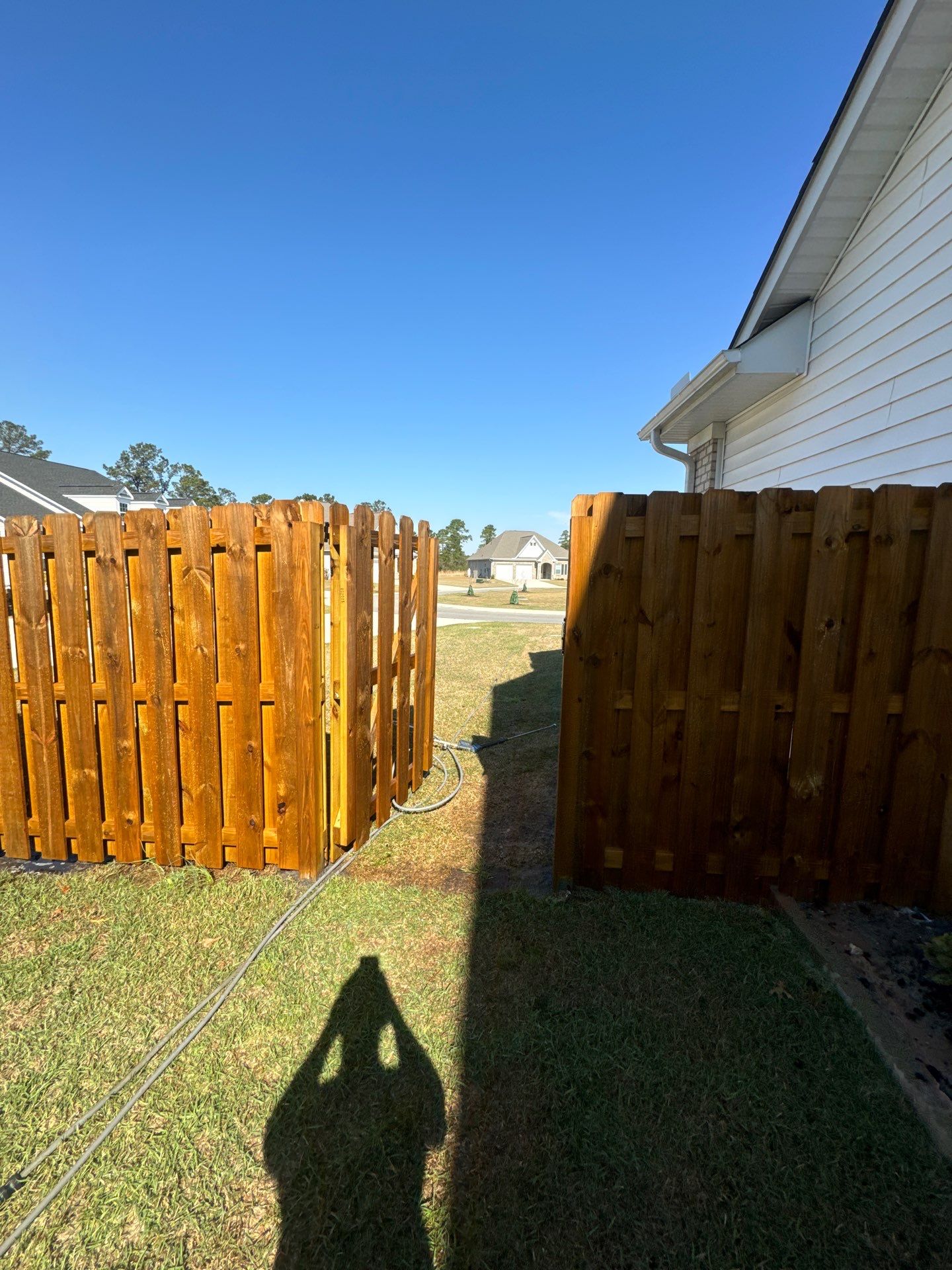 Fence using Wood Sealant by DuraSeal