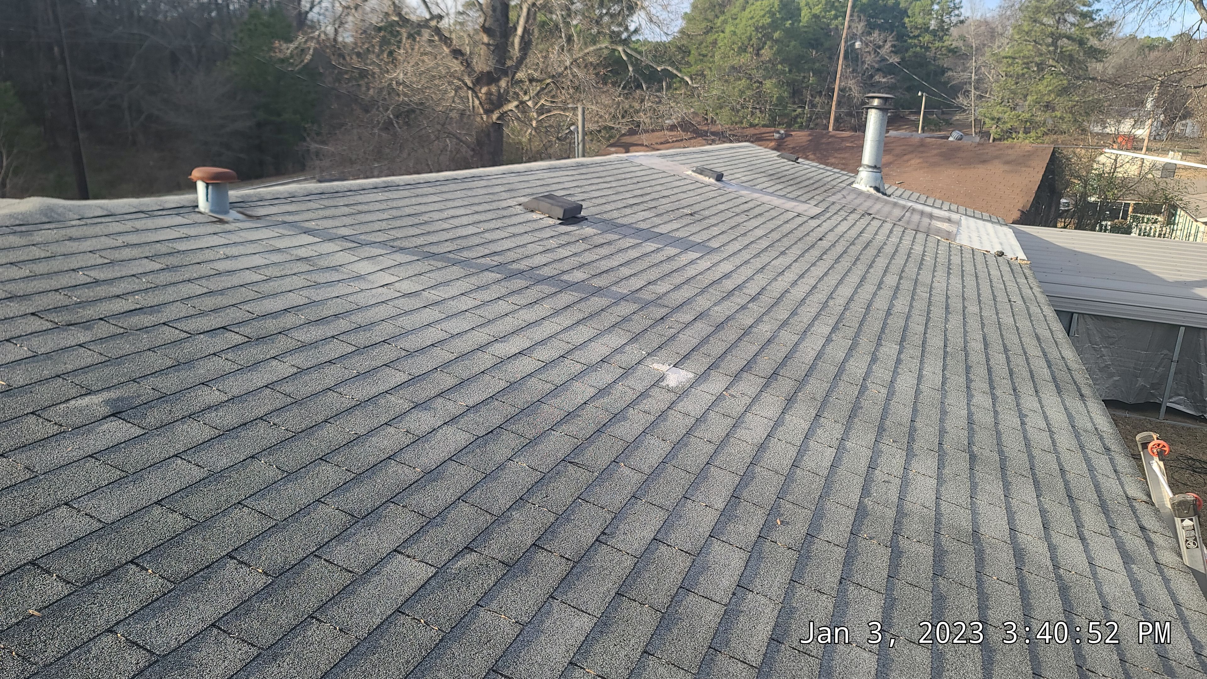 Residential Roofing Installation using 29 gauge metal by Hostetler Roofing