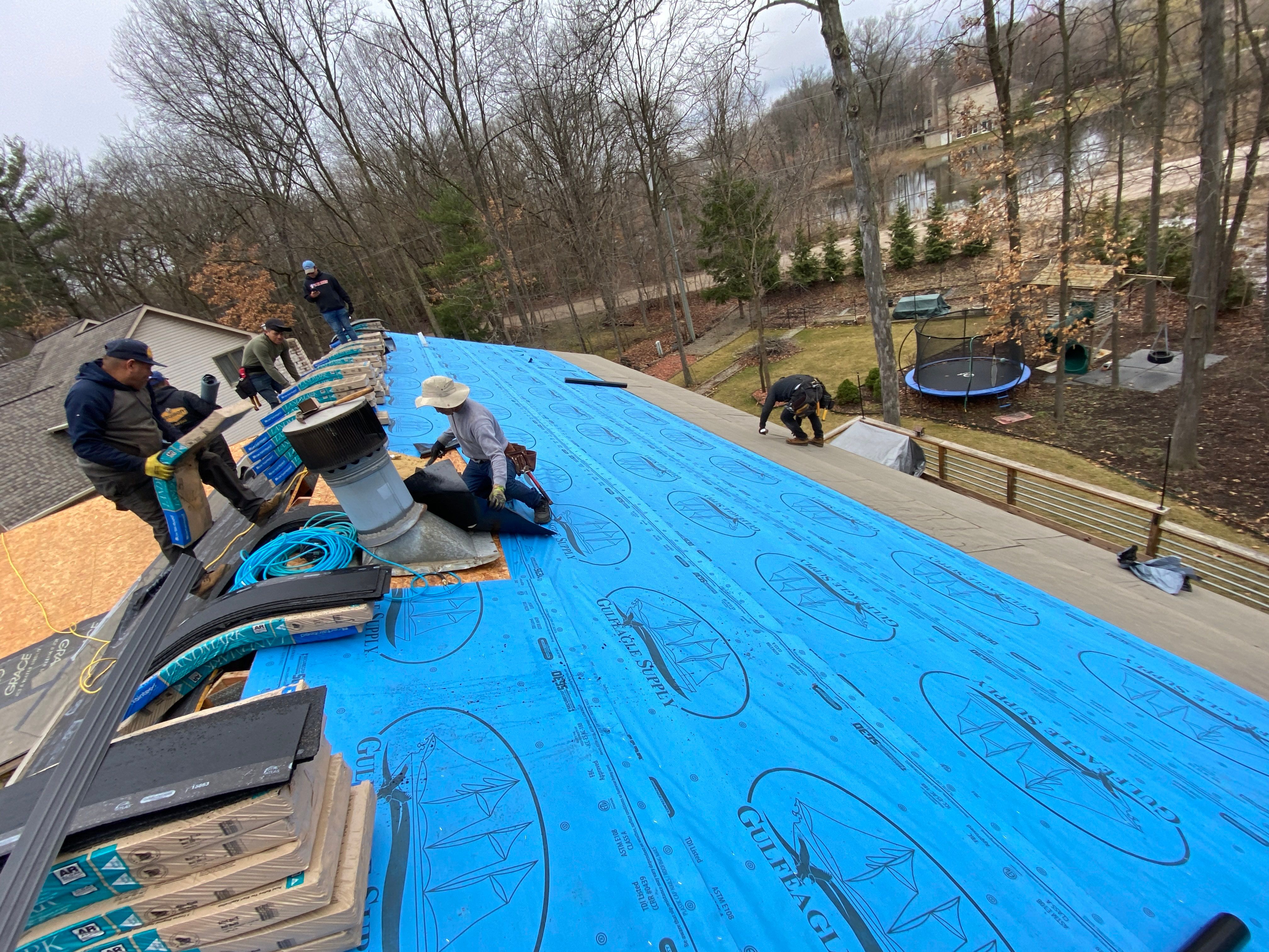 Roof Replacement using CertainTeed Landmark by 180 Contractors
