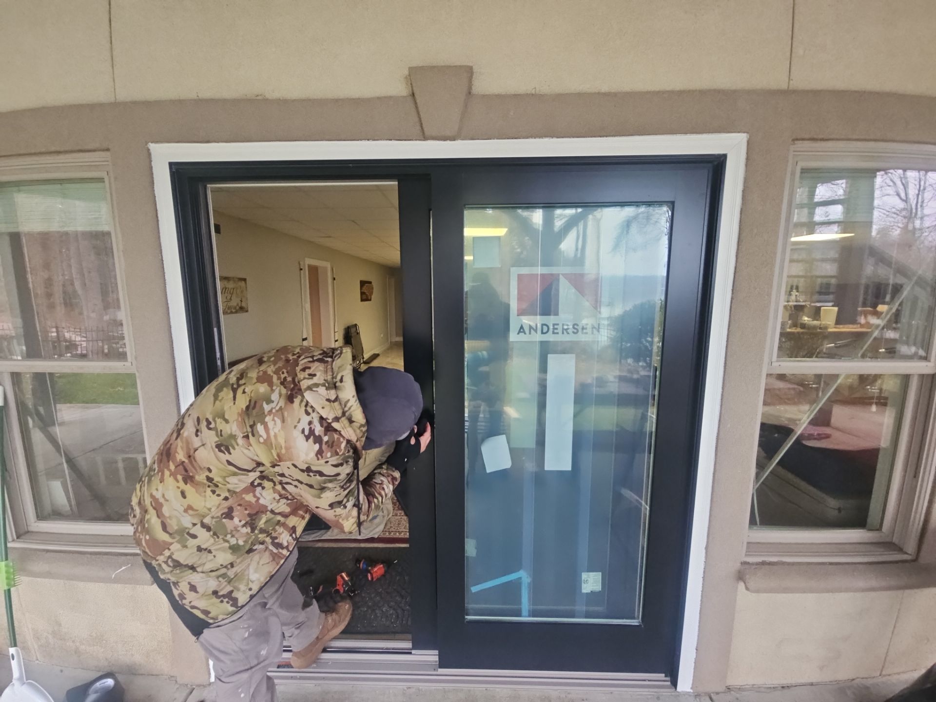 Premium Andersen Sliding Door Installation by A Step Above Handy LLC 