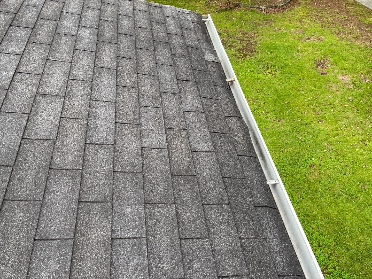 Two layers of shingles removed and replaced with GAF Timberline HDZ Charcoal by Georgia Roof Advisors