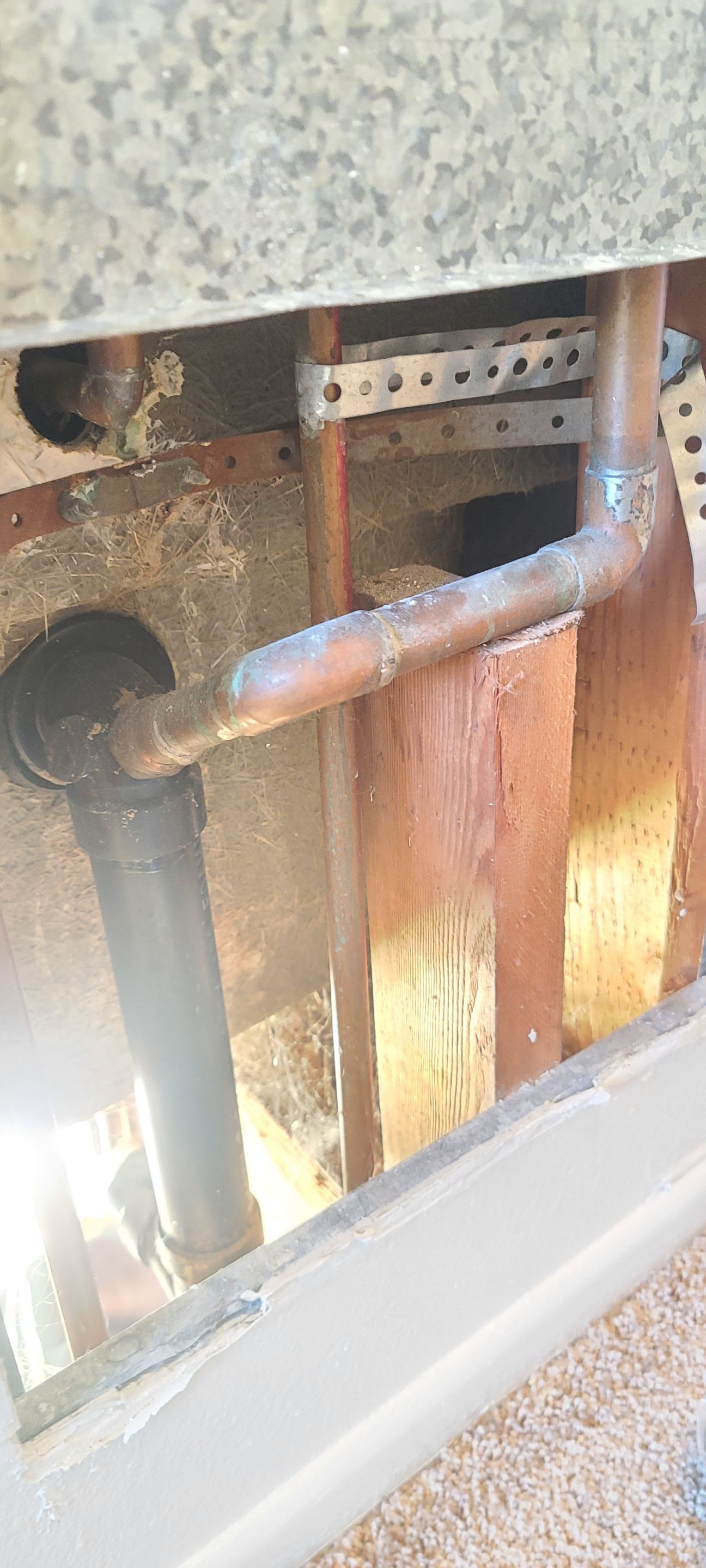 Condensate drain into Tub Waste and Overflow by Professional Plumbing Inc 