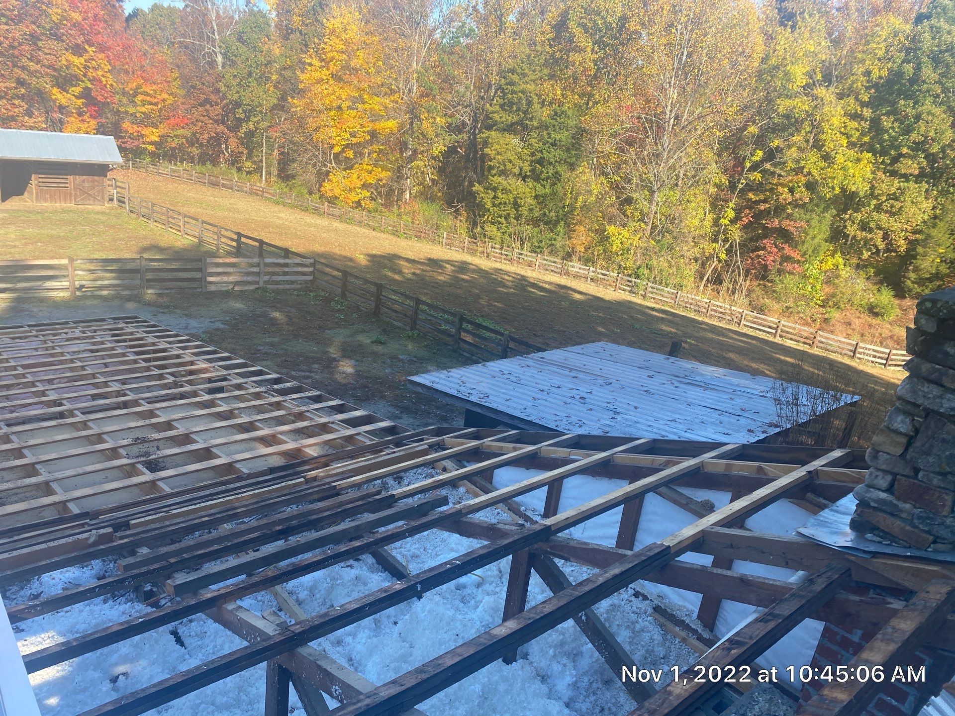 Beautiful Standing Seam Metal Roof by Just In Time Roofing and Restoration