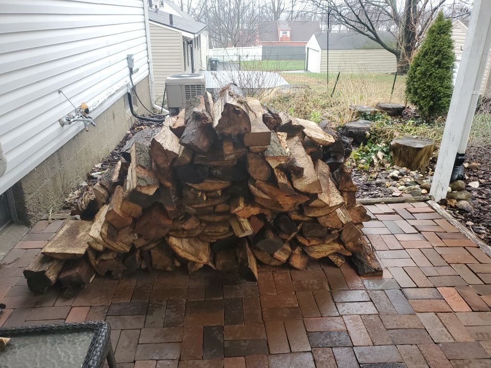 Firewood Delivery  using Seasoned Firewood by Mike Jones & Sons Tree Service LLC 