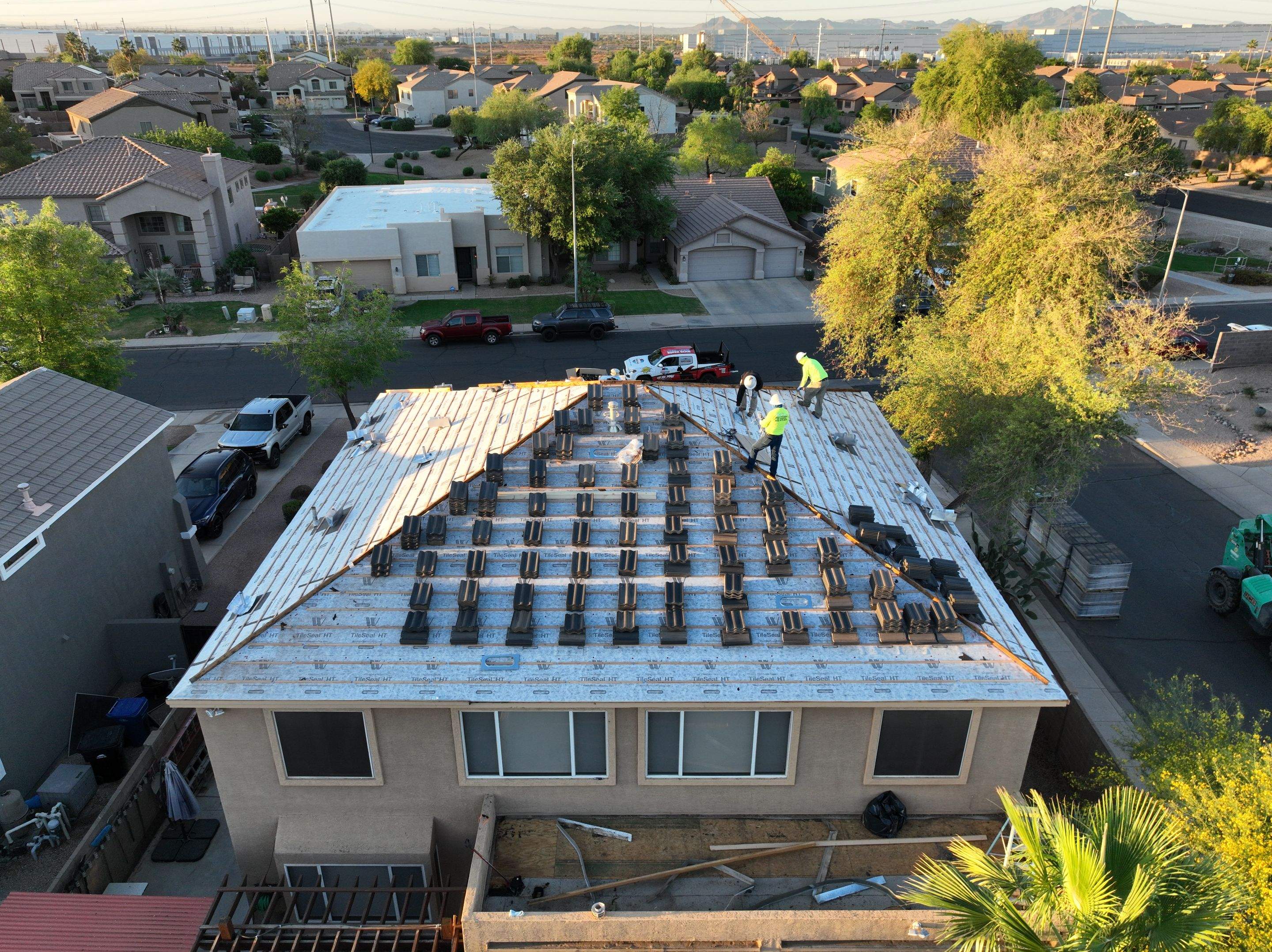 Tile Re-roof  by Mighty Dog Roofing East Valley