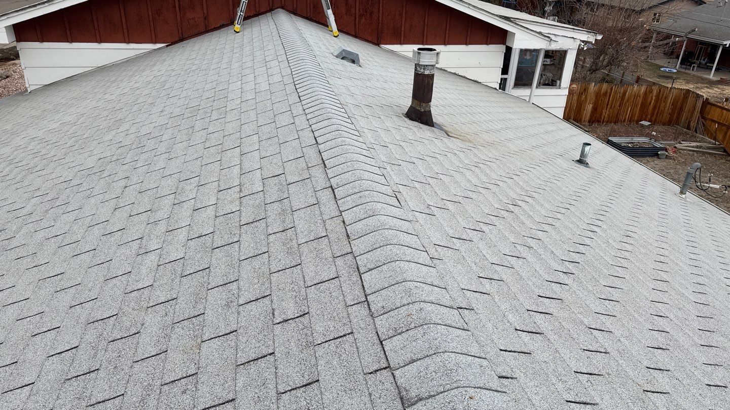 2 layers of 3-Tab shingles! by Modern Roofing Group