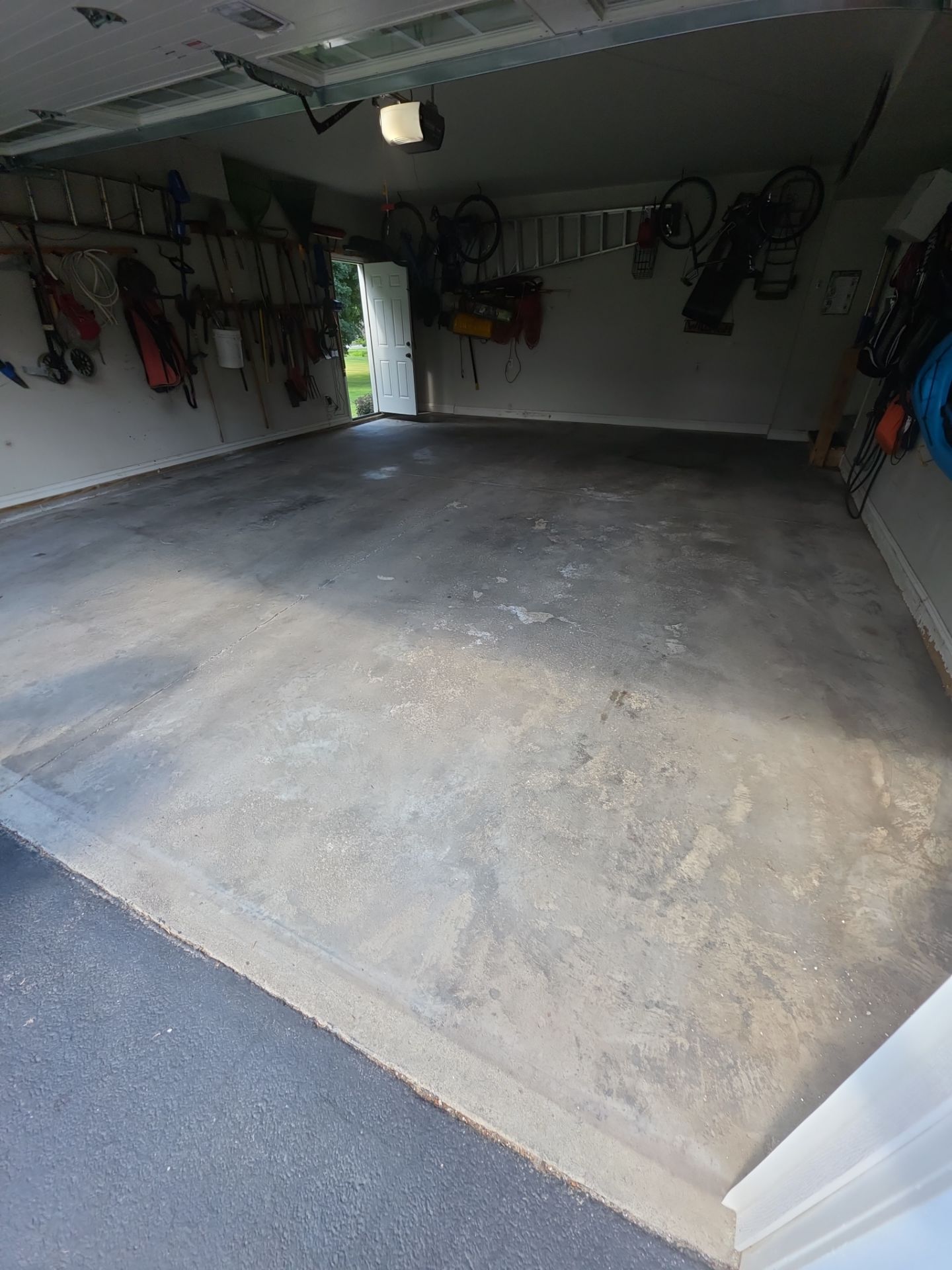 Vintage Shalestone Garage Coating by NG Masonry & Construction LLC
