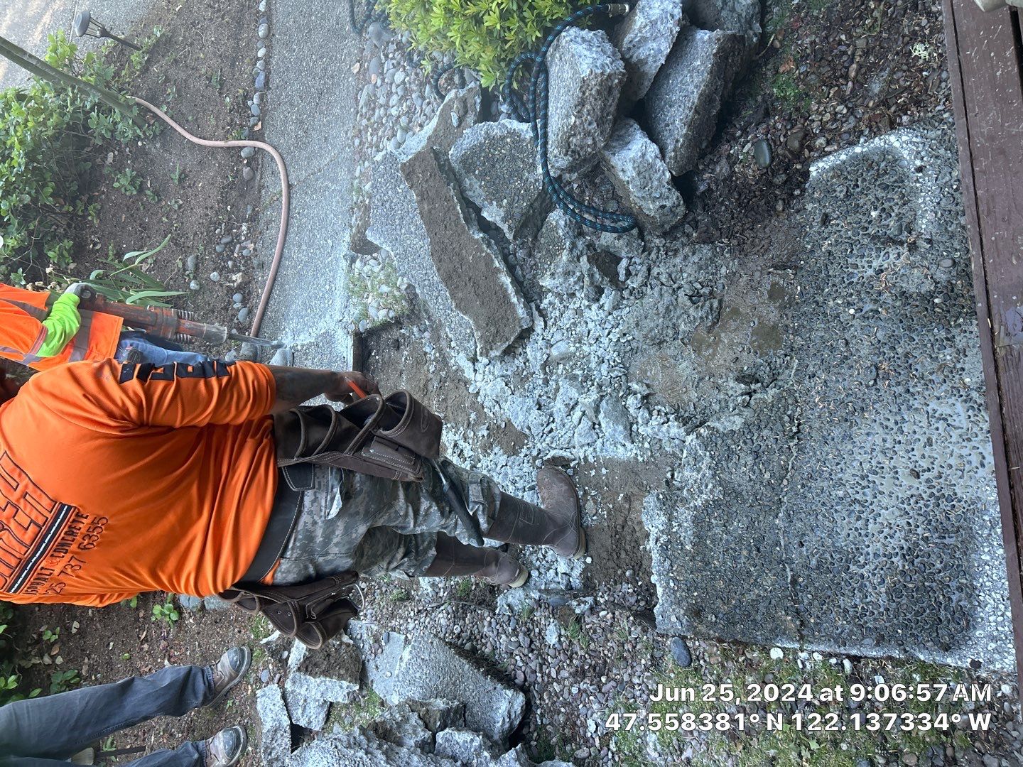 Kate | Concrete Driveway & Walkway by Jireh Asphalt & Concrete Inc 