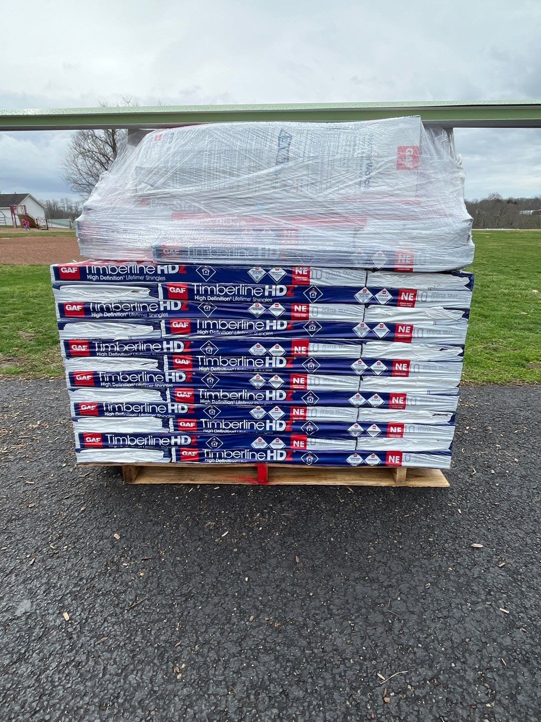 Commercial Roofing Installation using Timberline HDZ Shingles - Pewter Gray by RoofX 
