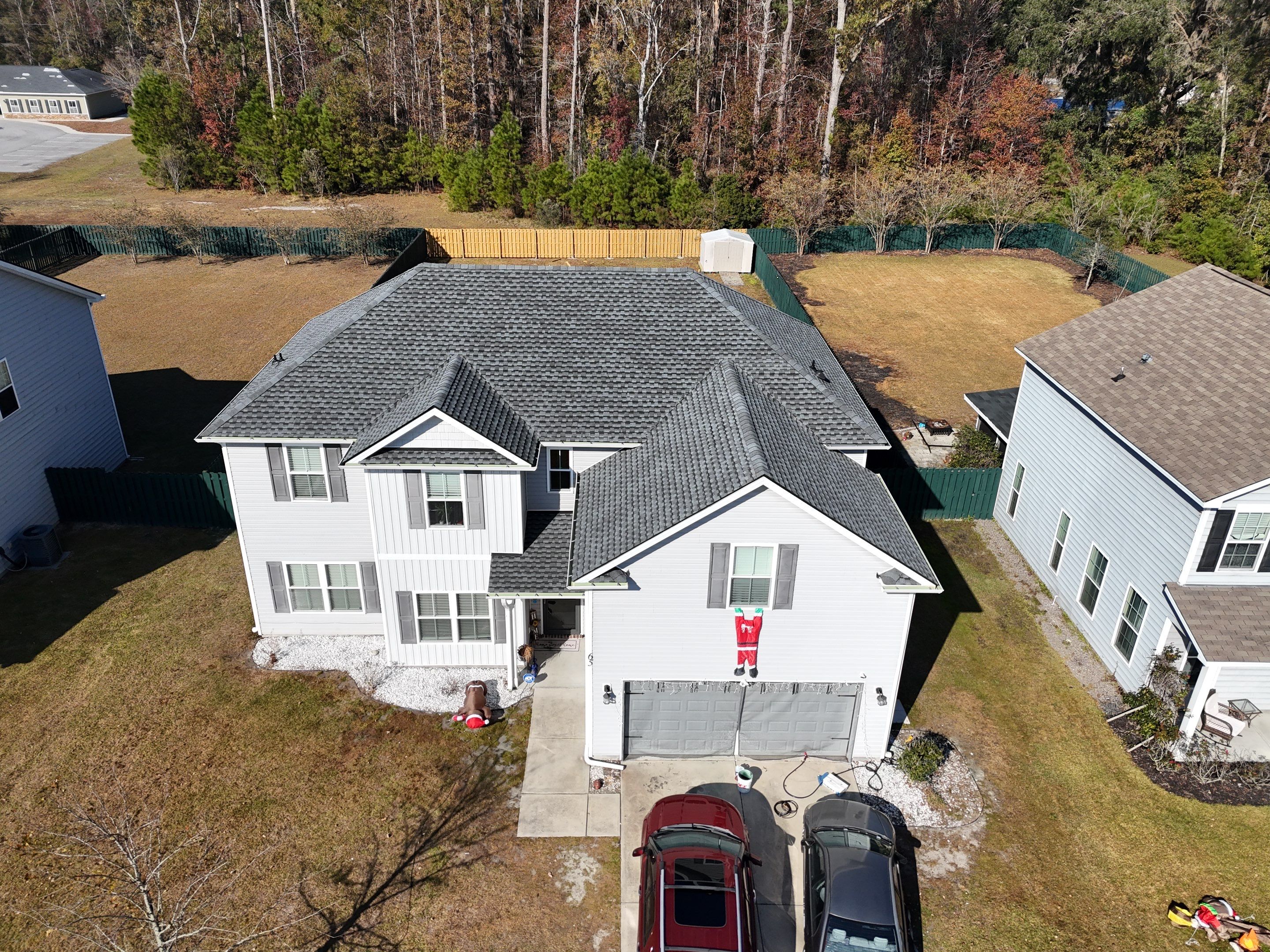 Storm Damage Full Roof Replacment using GAF Shingles by A Good Roofer Near Me
