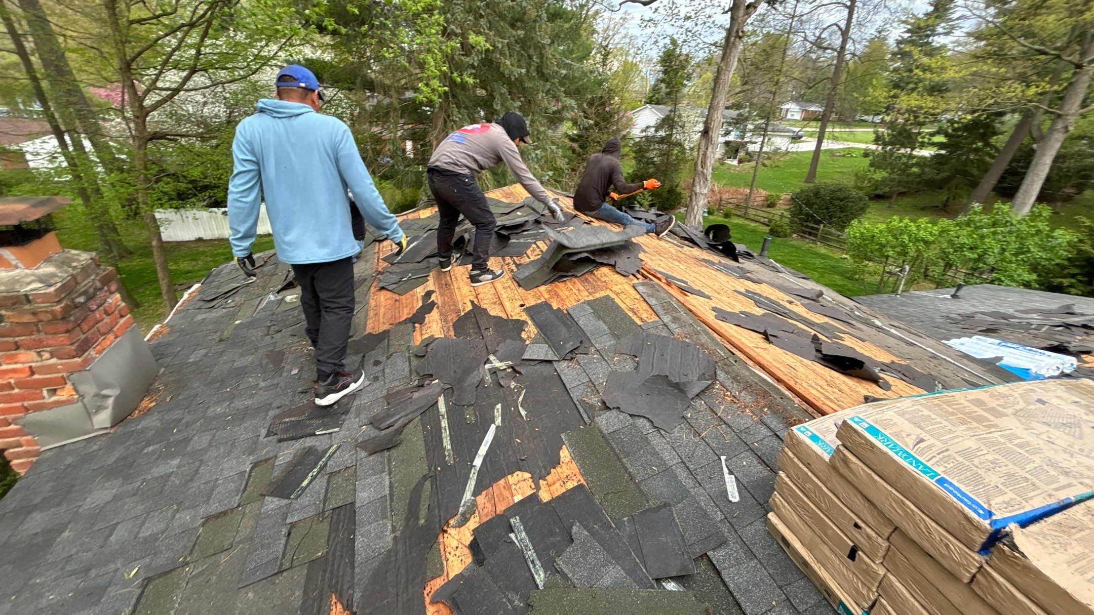 Roof Replacement using CertainTeed Landmark by 180 Contractors