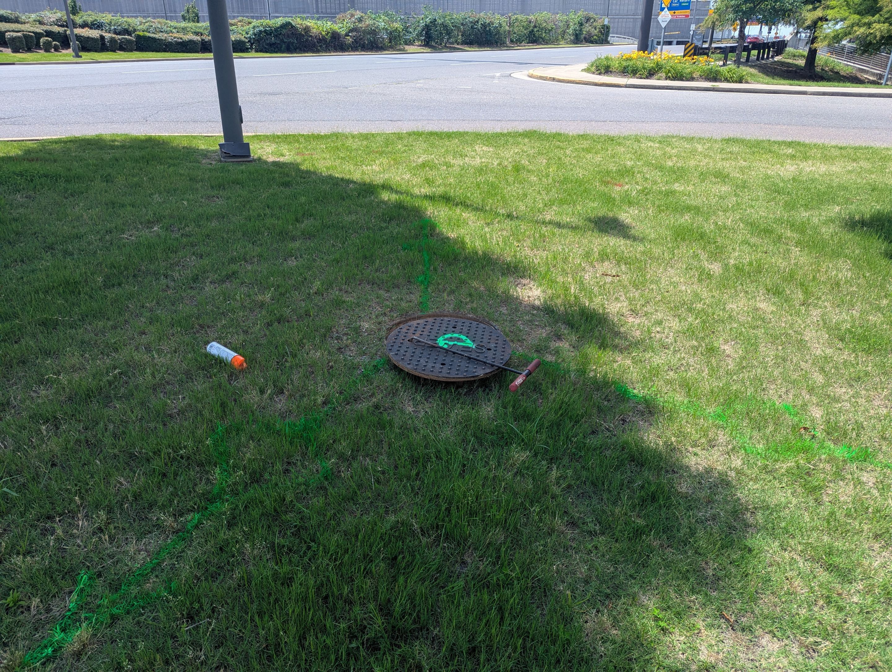 Subsurface Utility Locating and Mapping at Memphis International Airport by Alsip Locating Service, LLC